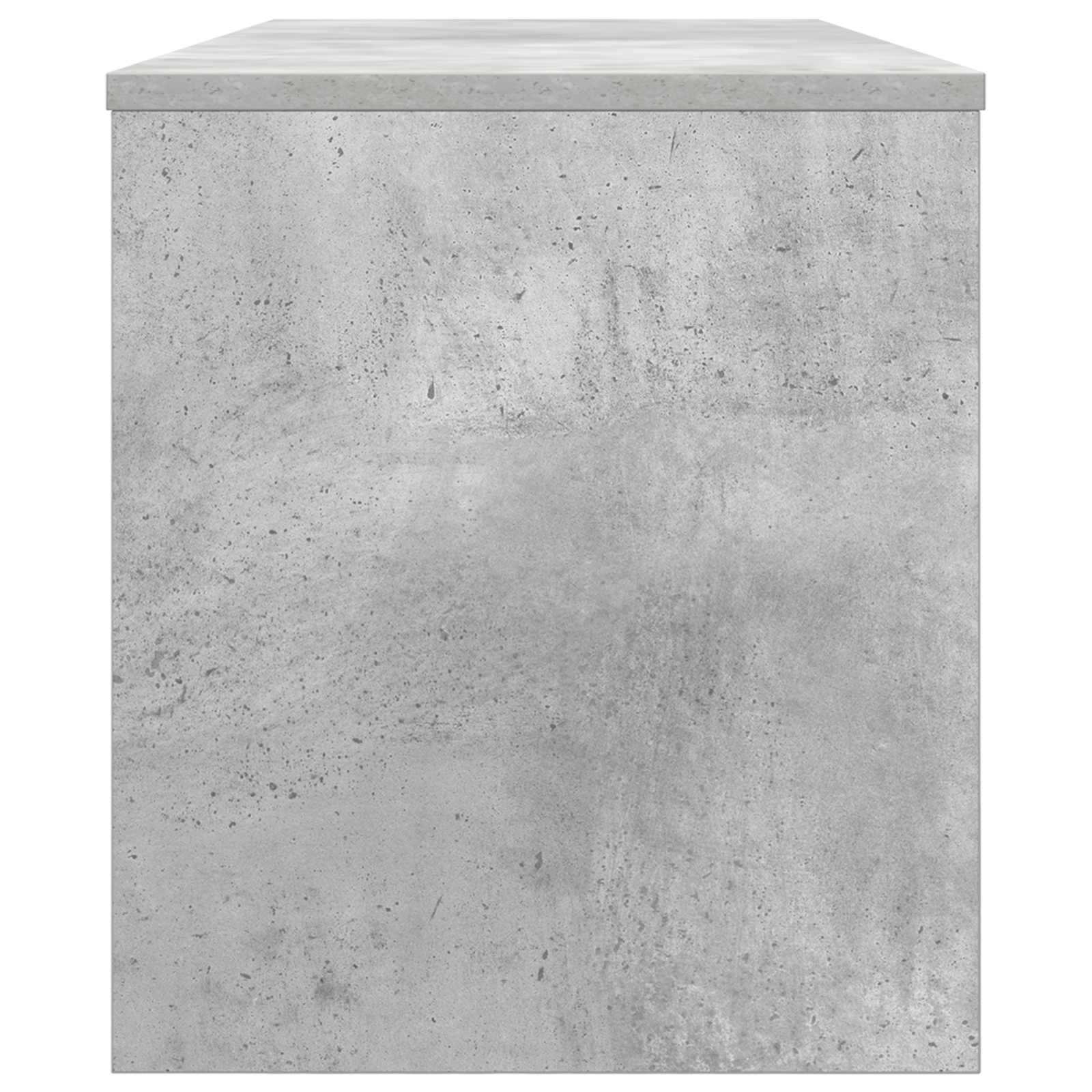 TV skapītis Betona pelēks 100 x 35 x 40 cm