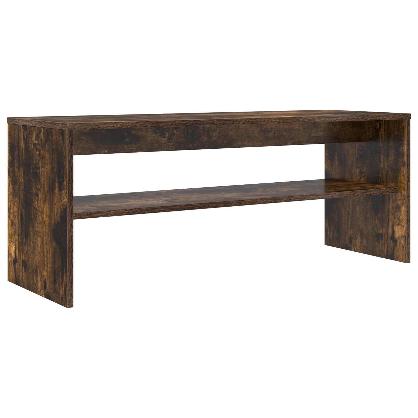 TV Cabinet Smoked Oak 100 x 35 x 40 cm