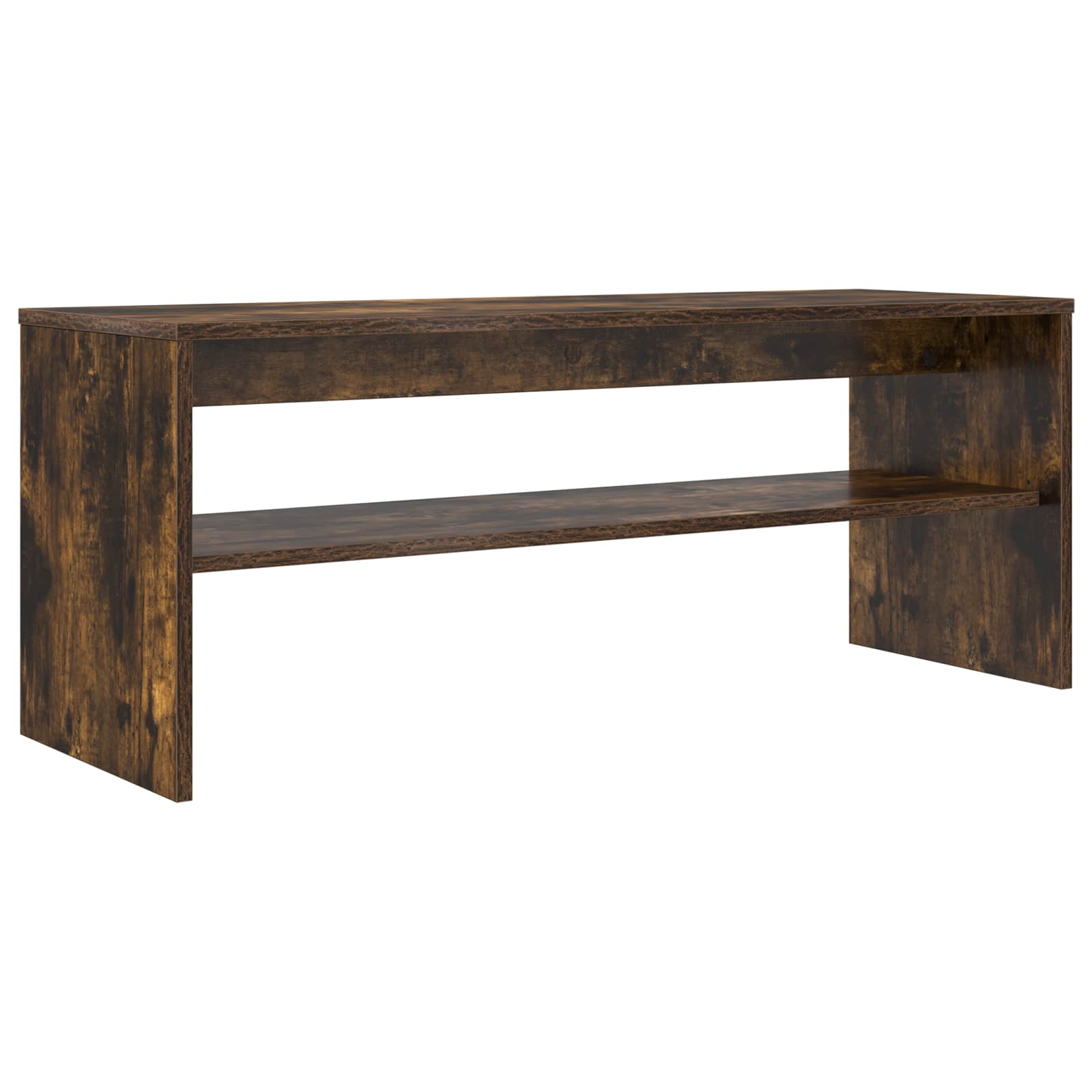 TV Cabinet Smoked Oak 100 x 35 x 40 cm