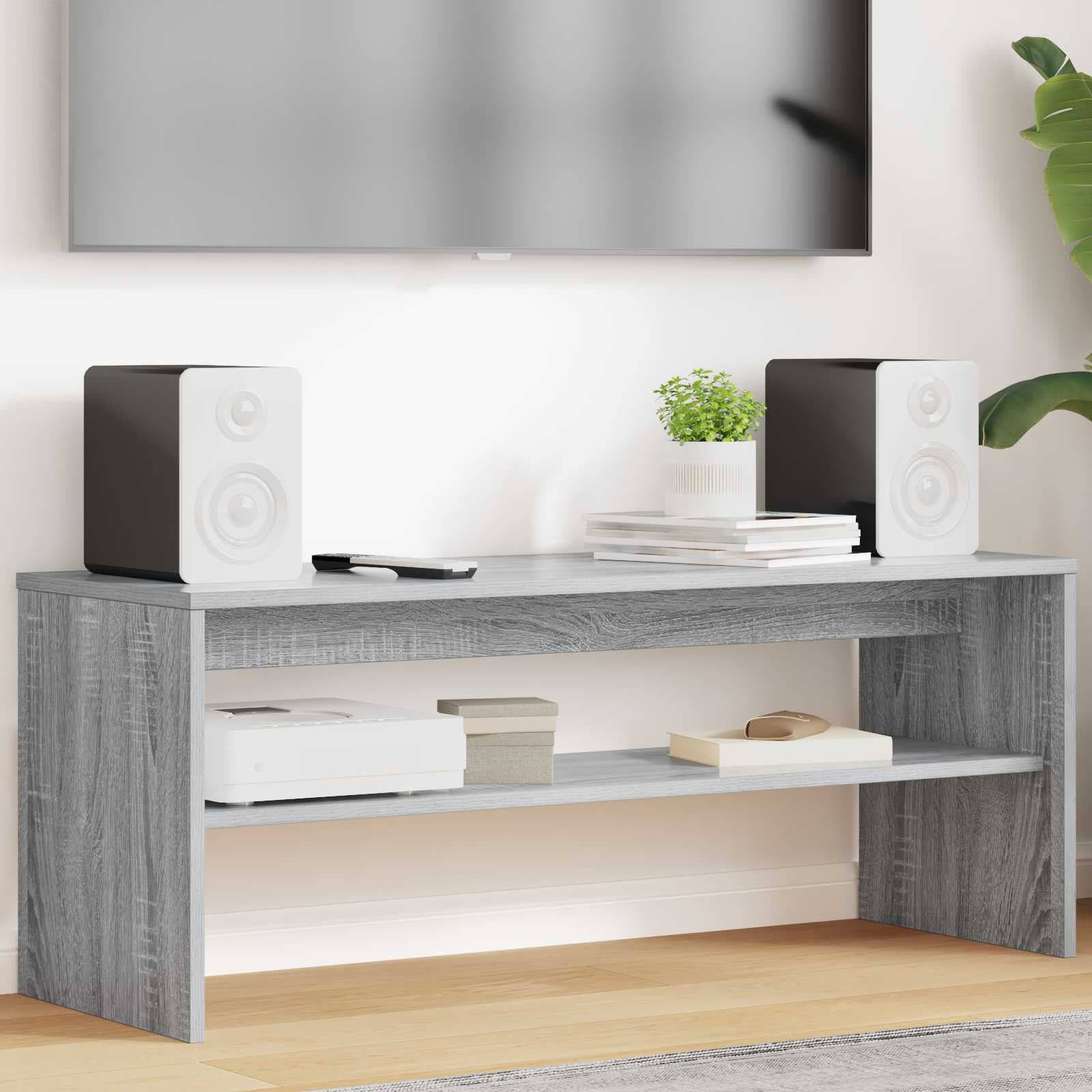 TV Cabinet Grey Sonoma 100 x 35 x 40 cm