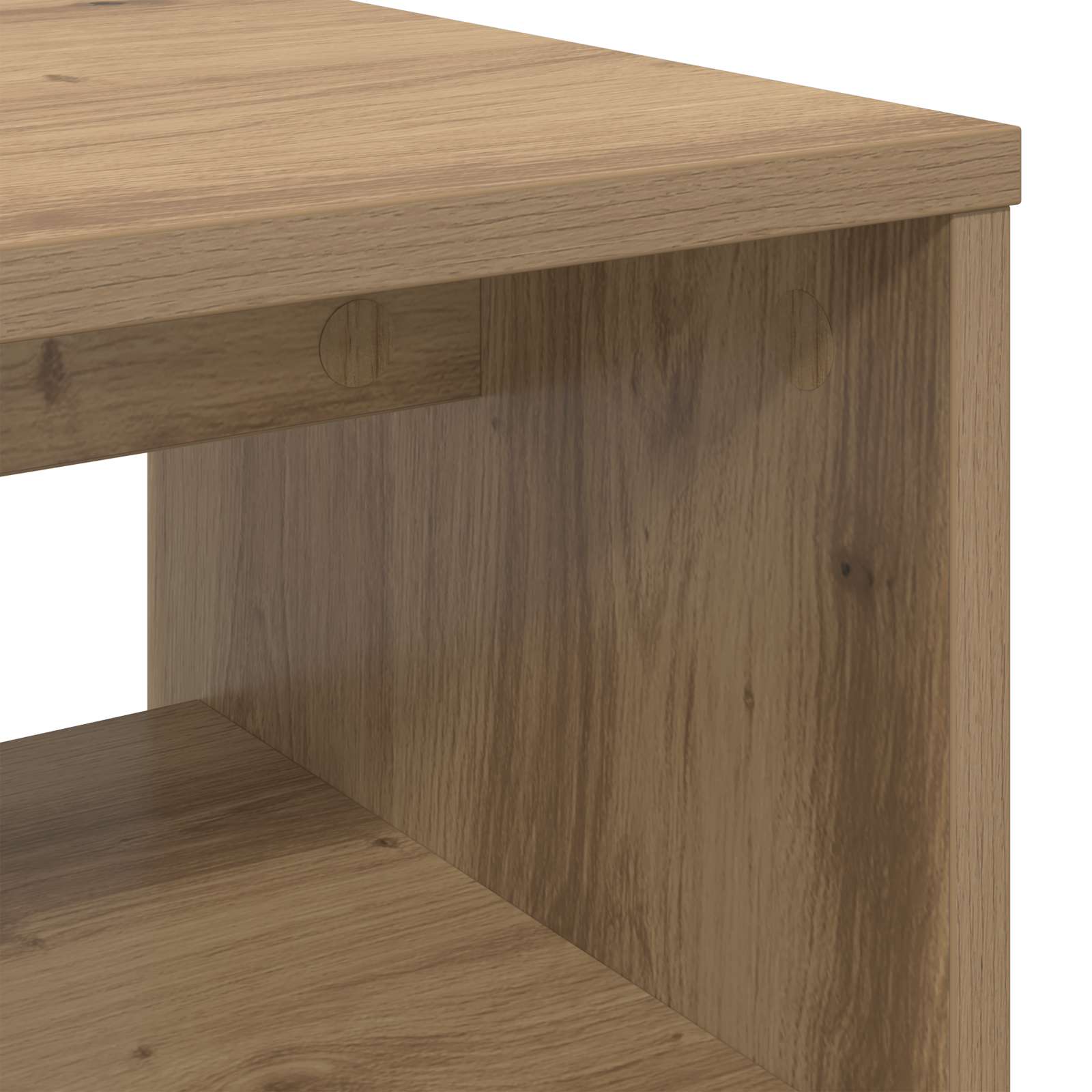 TV Cabinet Craftsman Oak 100 x 35 x 40 cm