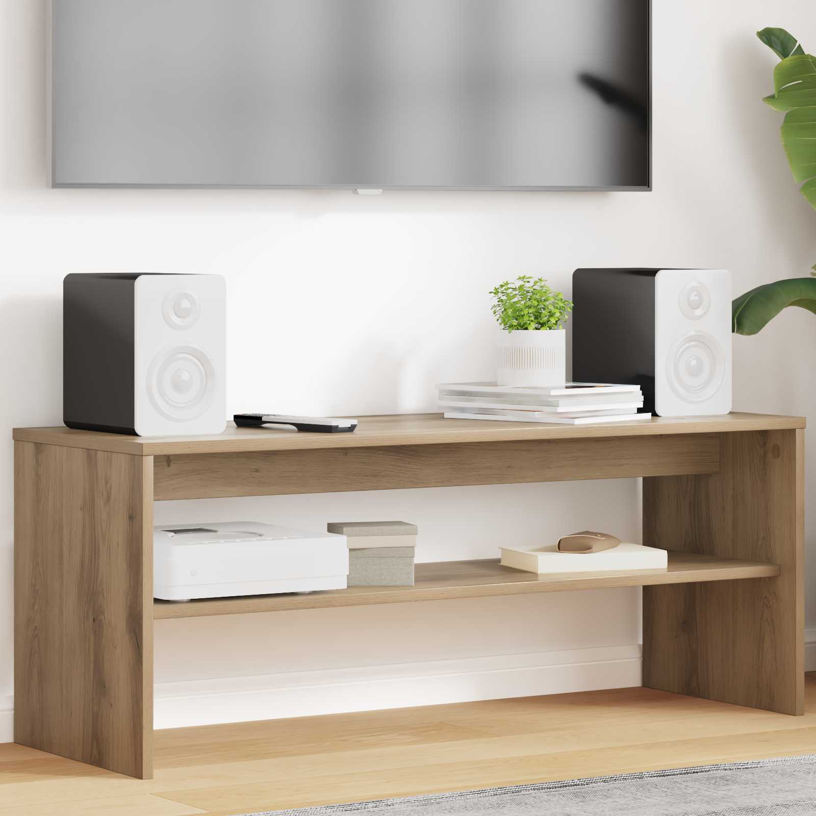 TV Cabinet Craftsman Oak 100 x 35 x 40 cm