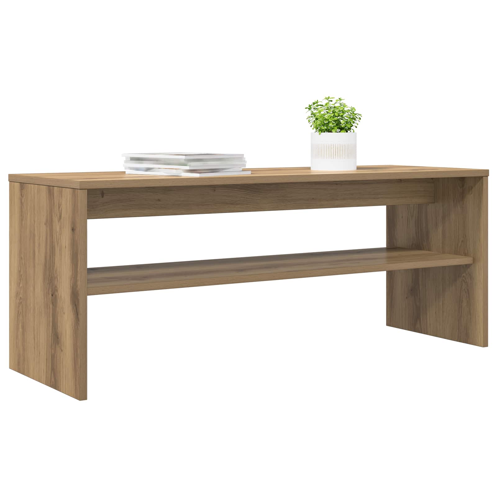 TV Cabinet Craftsman Oak 100 x 35 x 40 cm