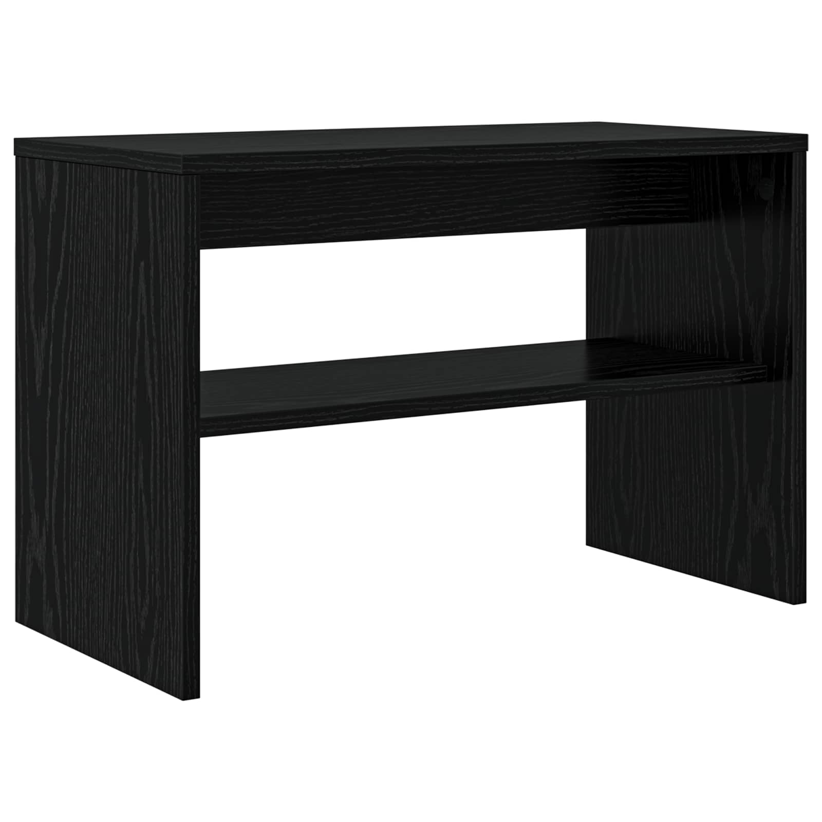 TV skapītis melns ozols 60 x 30 x 40 cm
