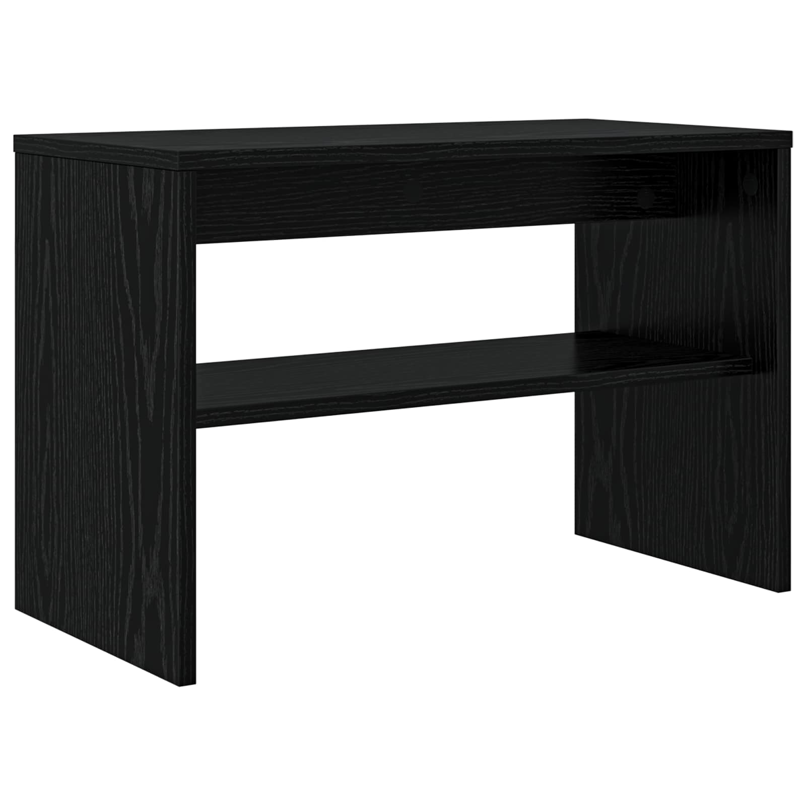 TV skapītis melns ozols 60 x 30 x 40 cm