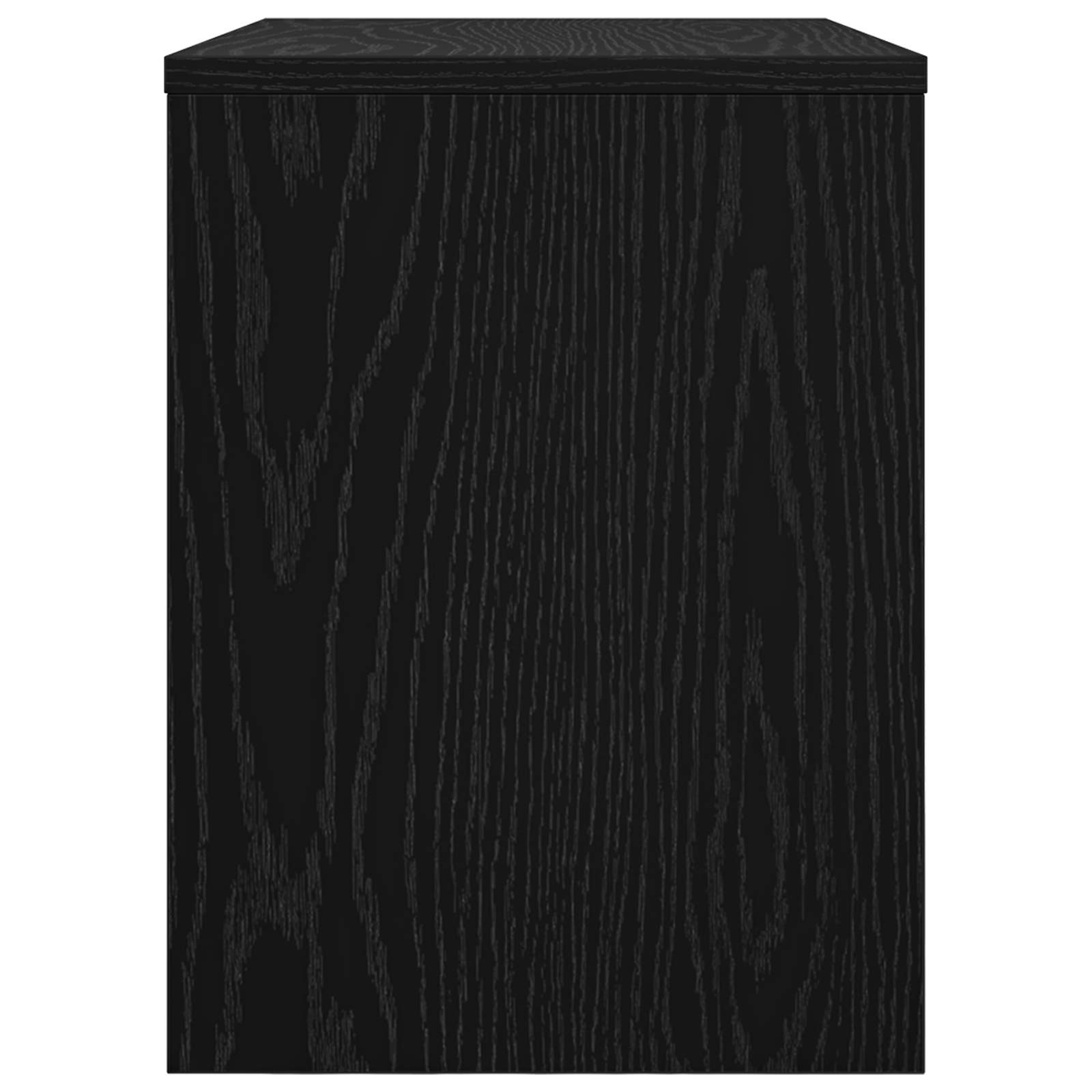 TV skapītis melns ozols 60 x 30 x 40 cm