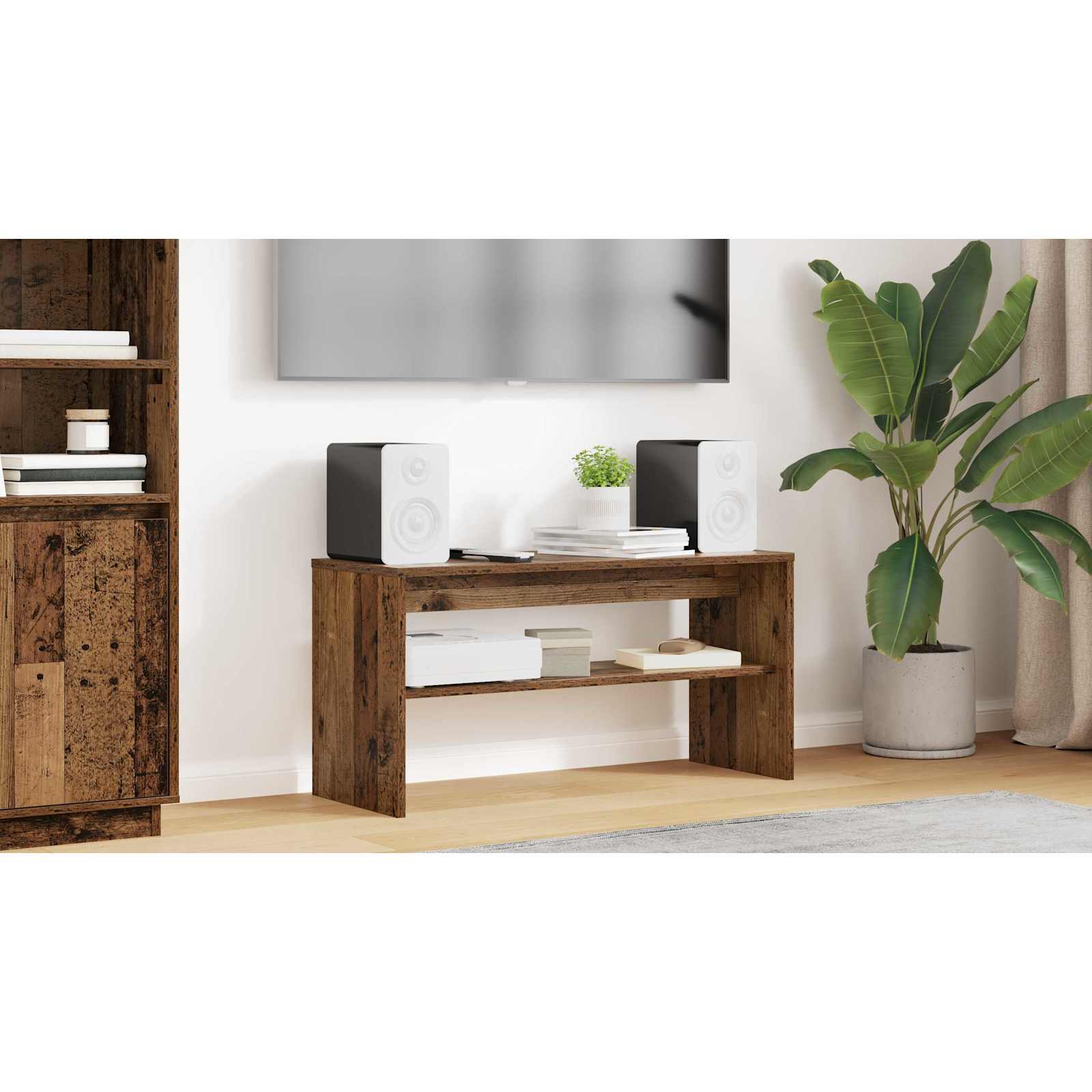 TV Cabinet Solid Wood 80 x 30 x 40 cm