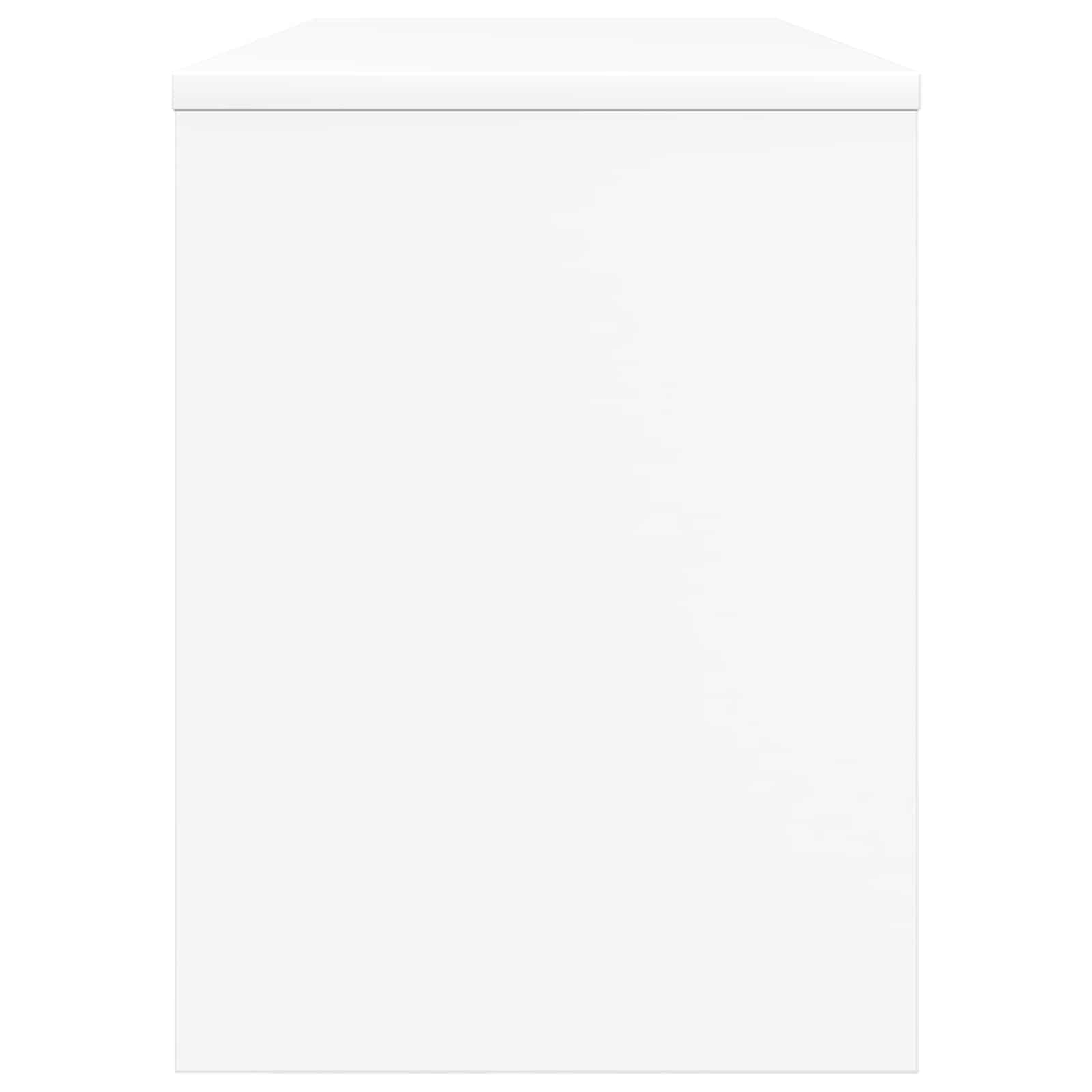 TV skapītis Balts 100 x 30 x 40 cm Apstrādāta koksne