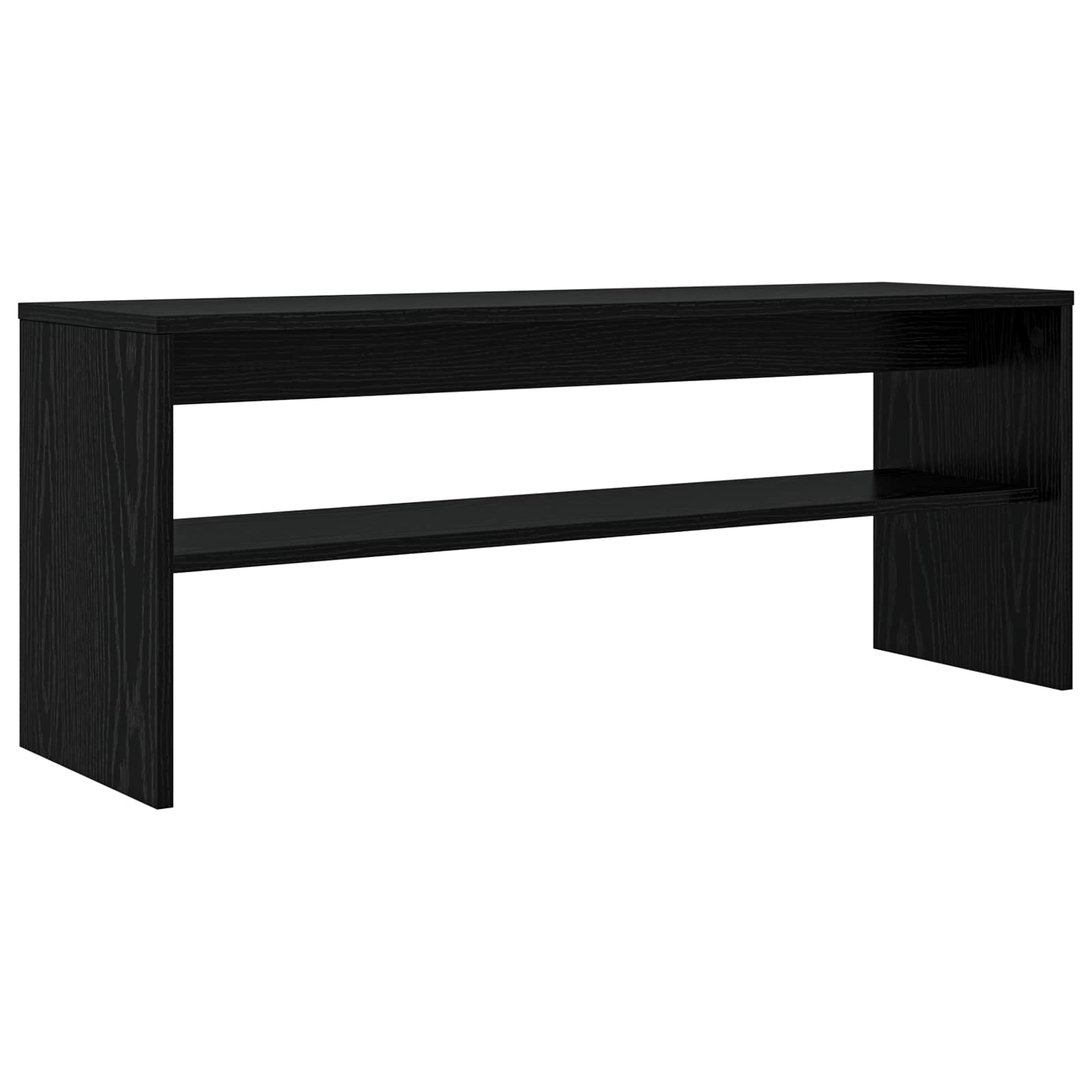 TV skapītis Melns ozols 100 x 30 x 40 cm