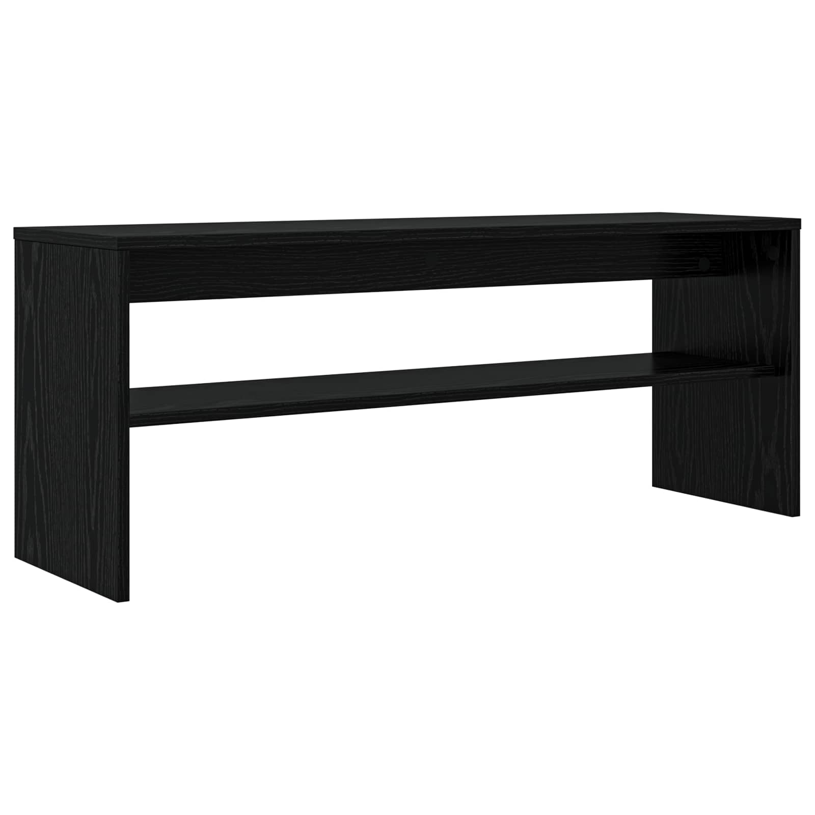 TV skapītis Melns ozols 100 x 30 x 40 cm