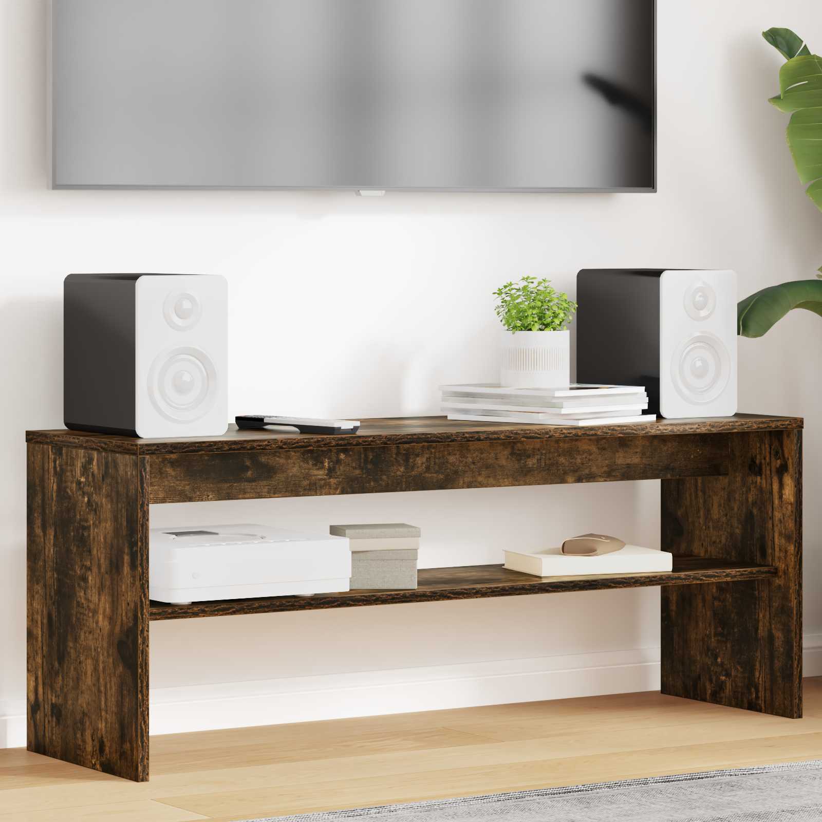 Televizoriaus spintelė Rūkyta ąžuolas 100 x 30 x 40 cm