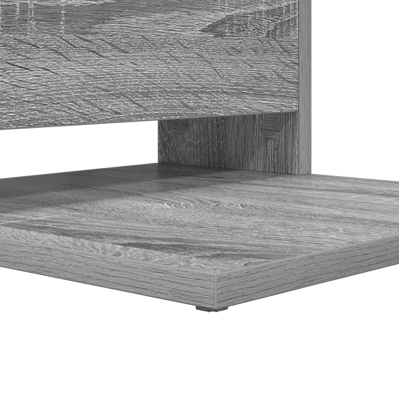 Šoninis stalas Pilkas Sonoma 40 x 35 x 60,5 cm Apdirbta mediena