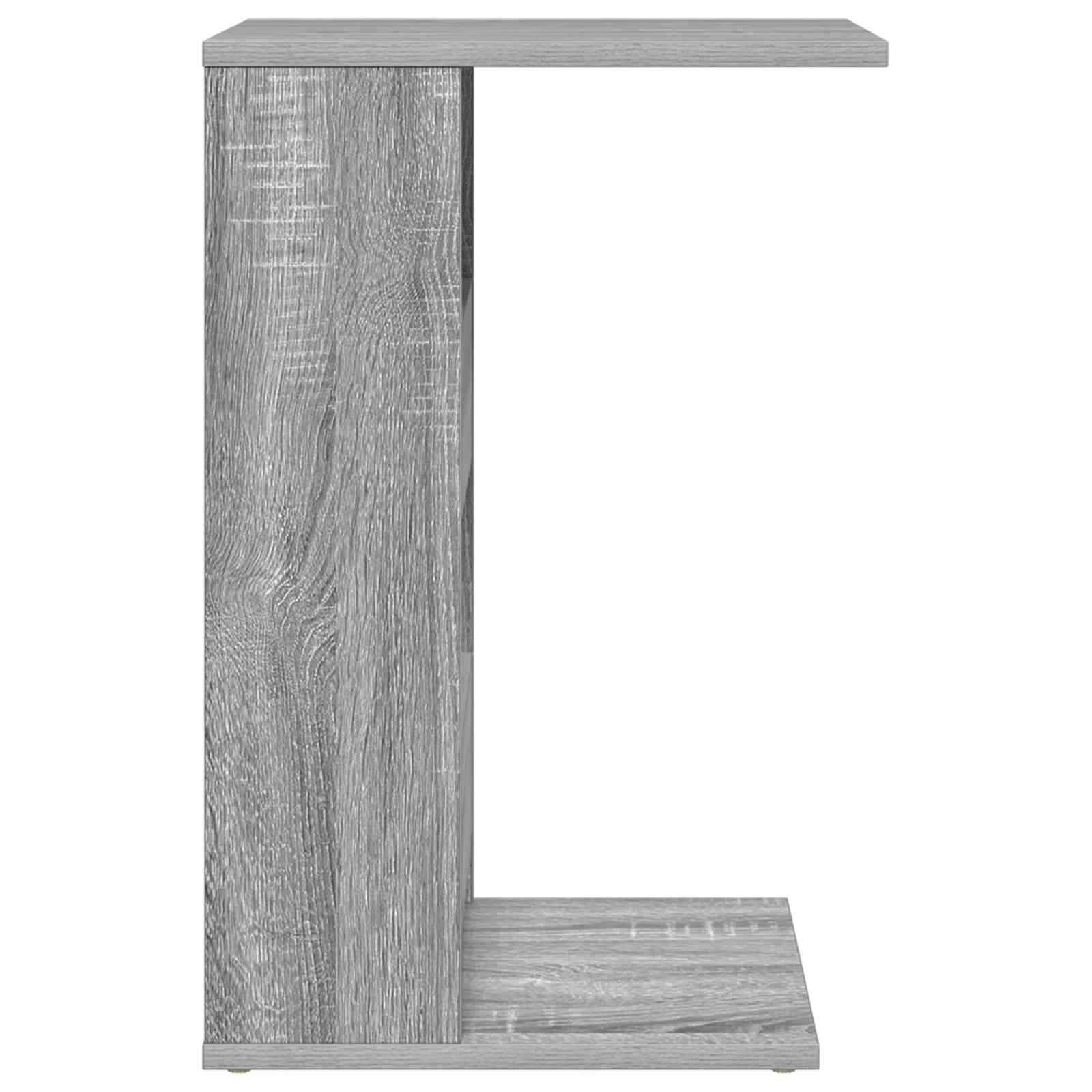 Šoninis stalas Pilkas Sonoma 40 x 35 x 60,5 cm Apdirbta mediena