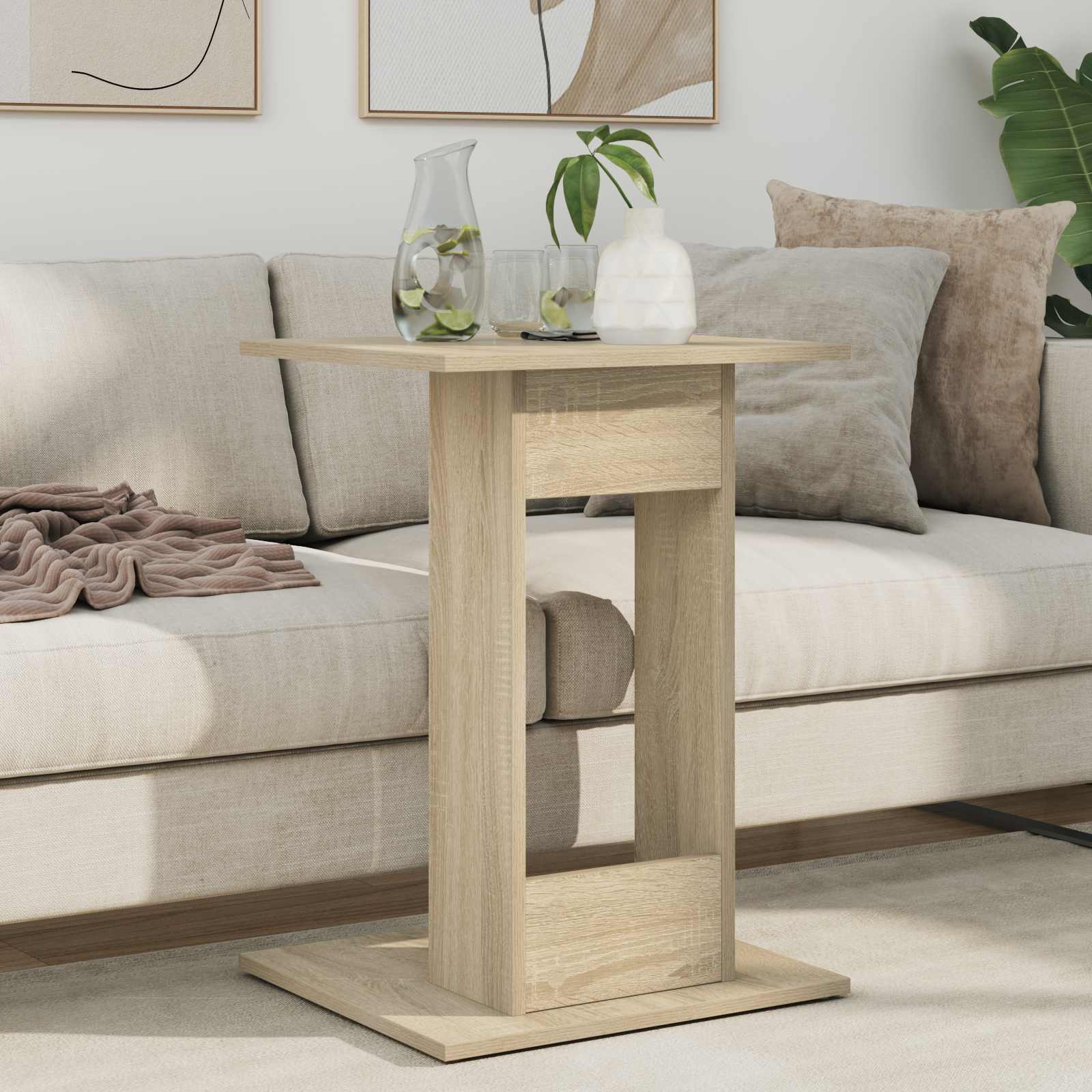 Side table Sonoma oak 45 x 40 x 62.5 cm