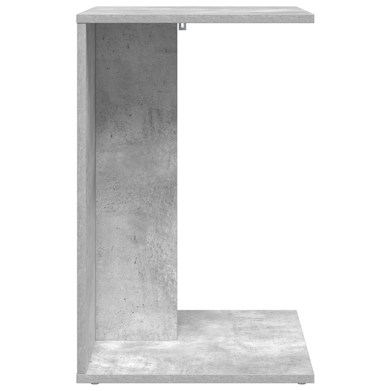 Šoninis stalas Betono pilka 45 x 40 x 62,5 cm Apdirbta mediena