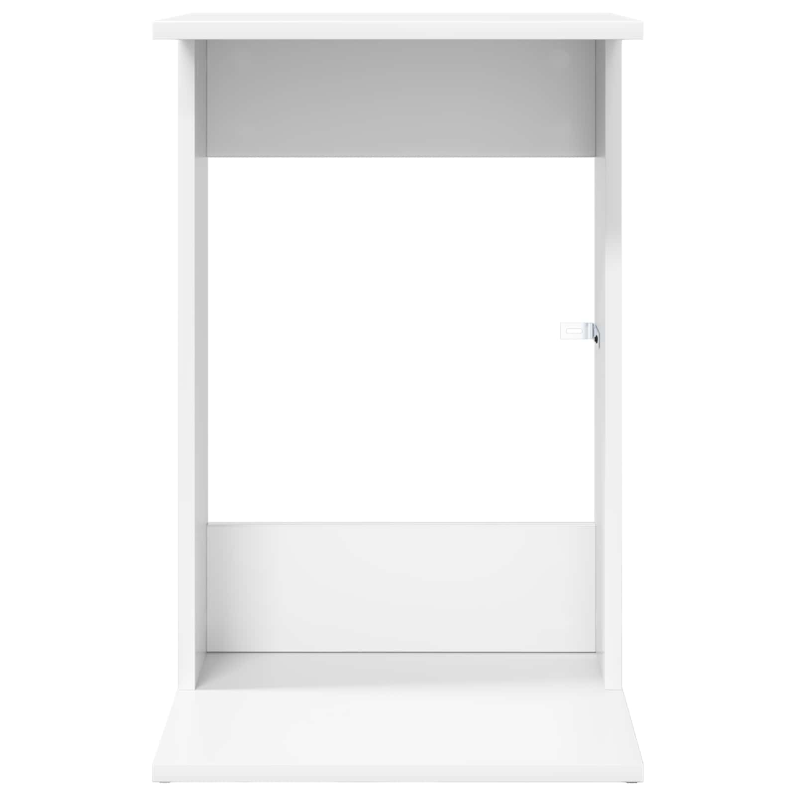 Sānu galdiņš Balts 40 x 38 x 62,5 cm Inženierijas koks