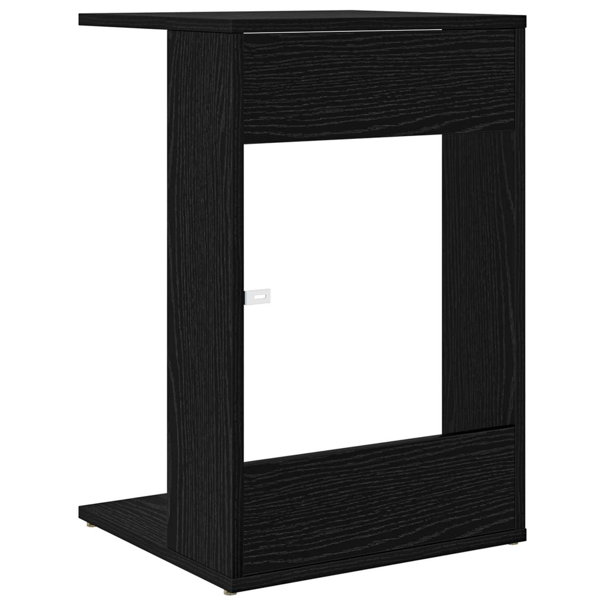Side Table Black Oak 40 x 38 x 62.5 cm