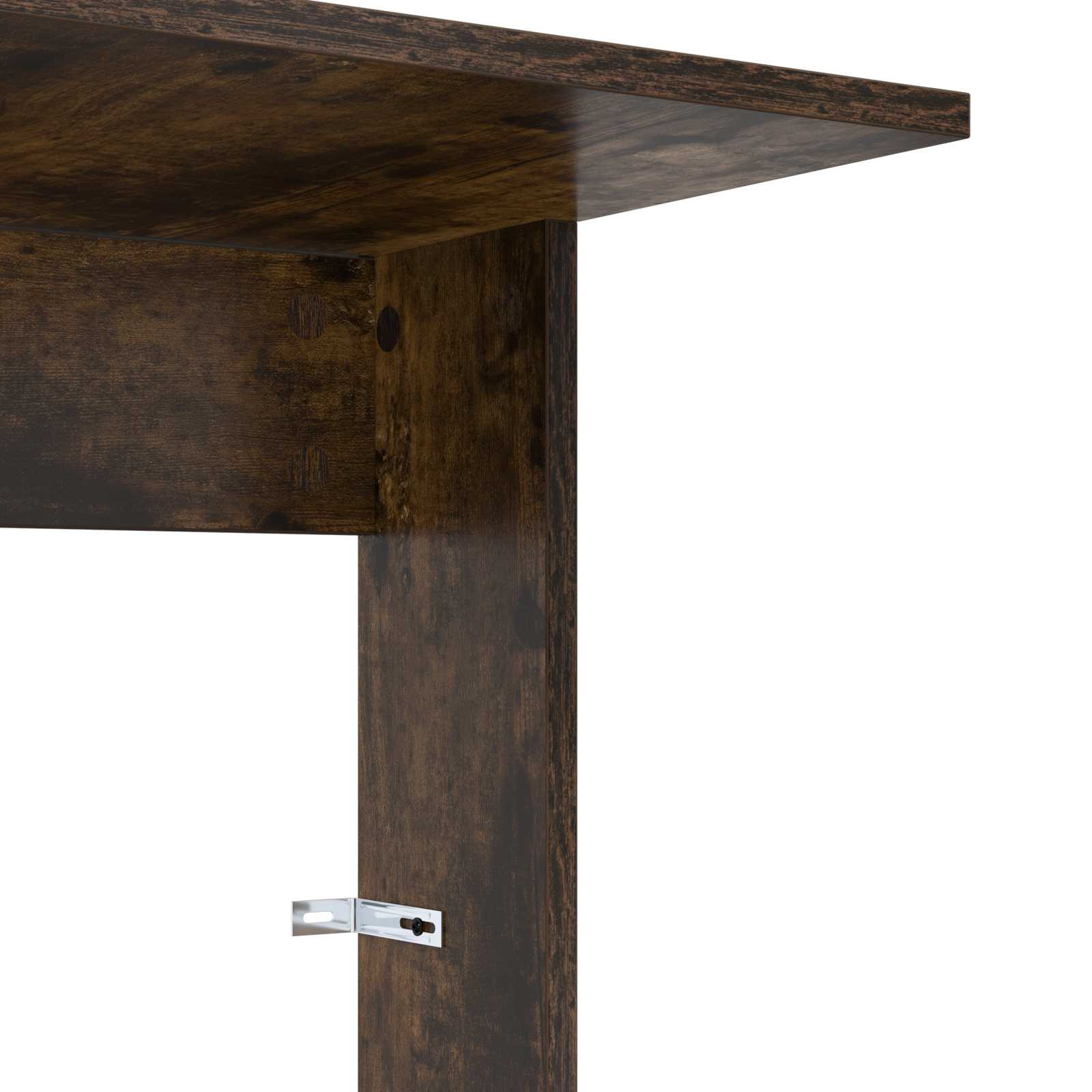 Side table Smoked oak 40 x 38 x 62.5 cm