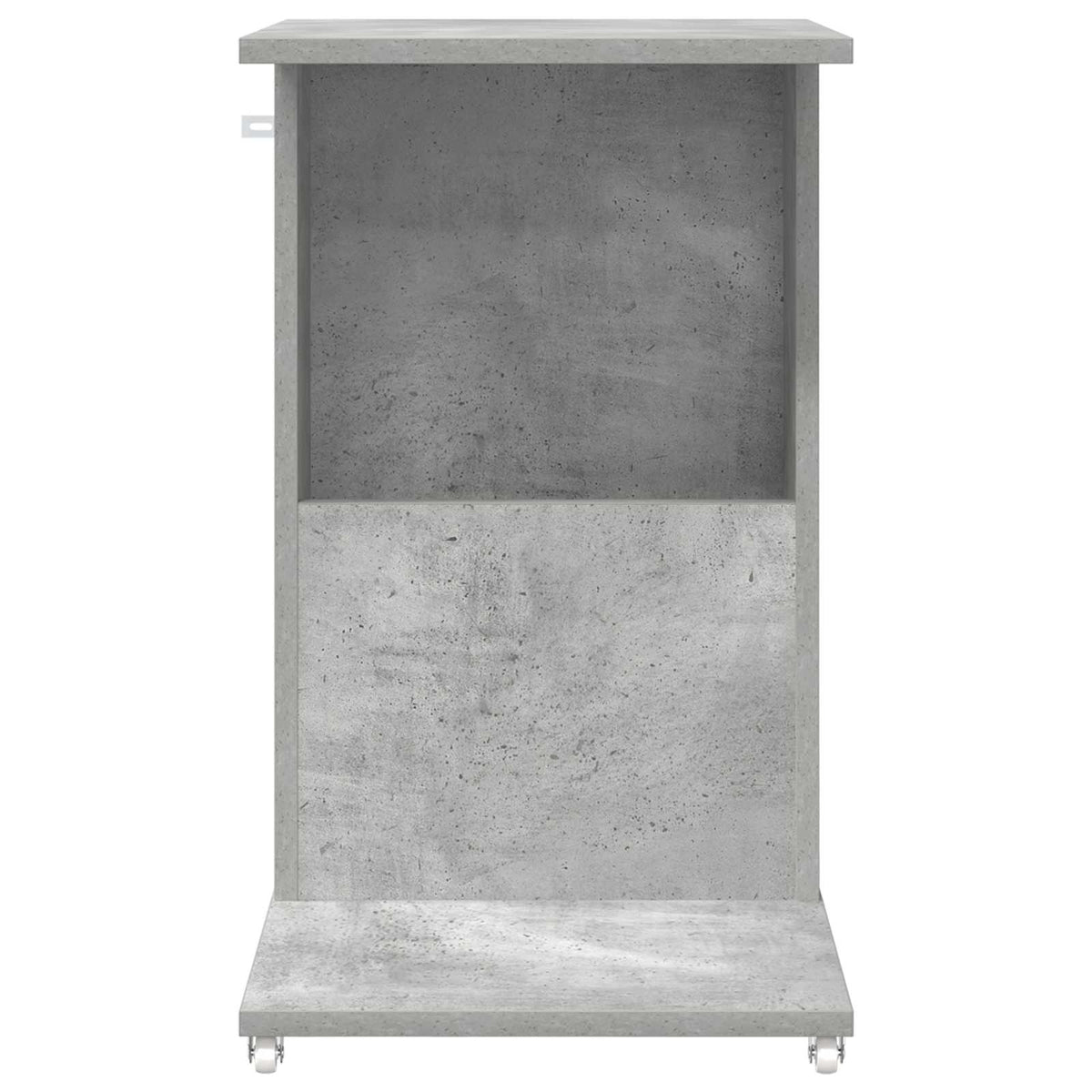 Sānu galds Betona pelēks 40 x 35 x 60 cm Inženierijas koks