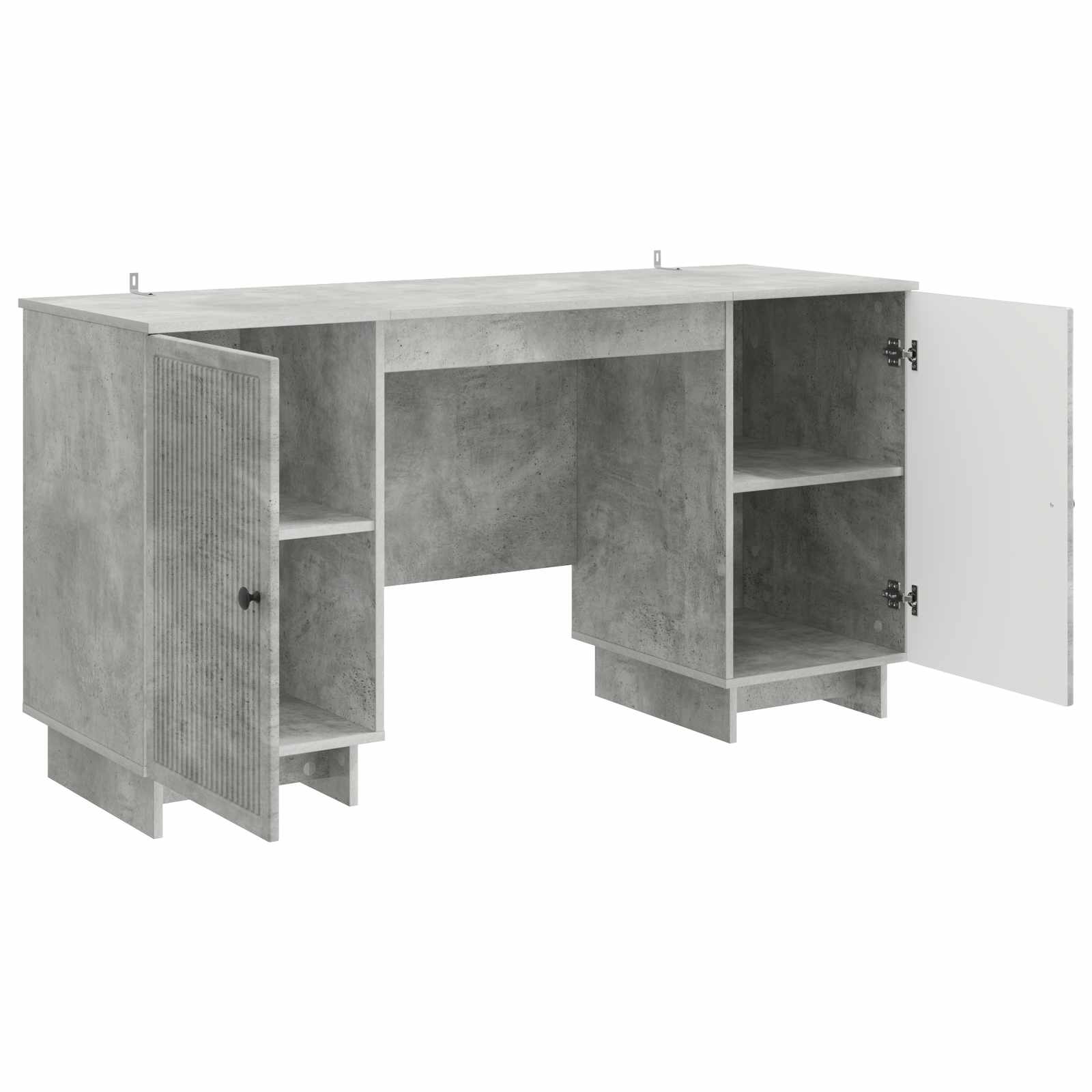 Stalas Betono pilka Apdirbta mediena 142,5 x 50 x 75 cm