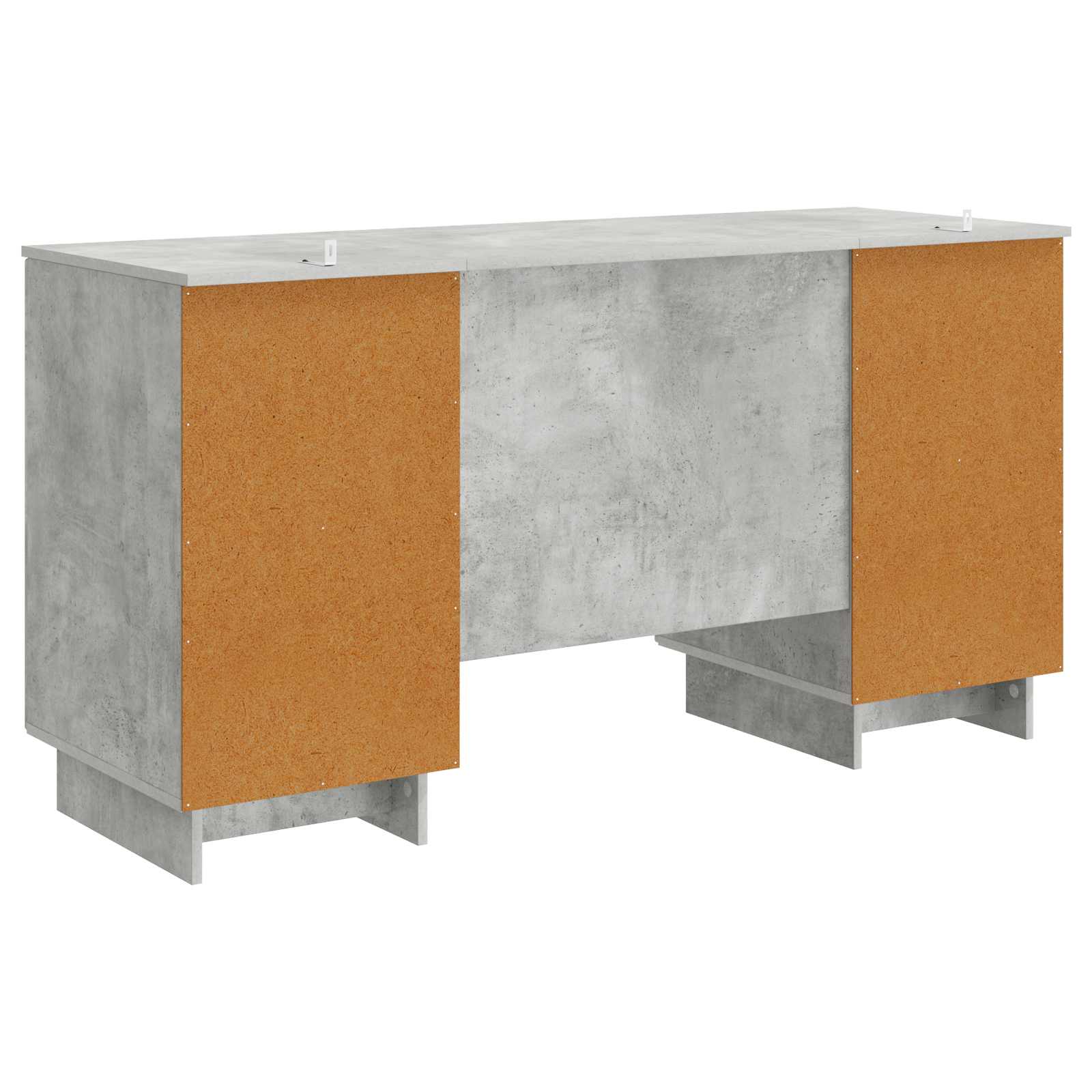 Stalas Betono pilka Apdirbta mediena 142,5 x 50 x 75 cm