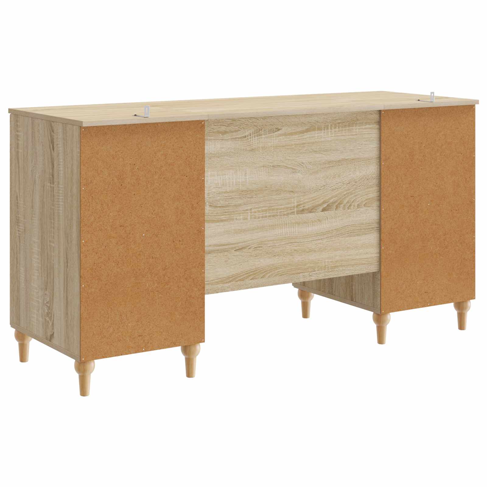 Stalas Sonoma ąžuolo 142,5 x 50 x 75 cm Apdirbta mediena