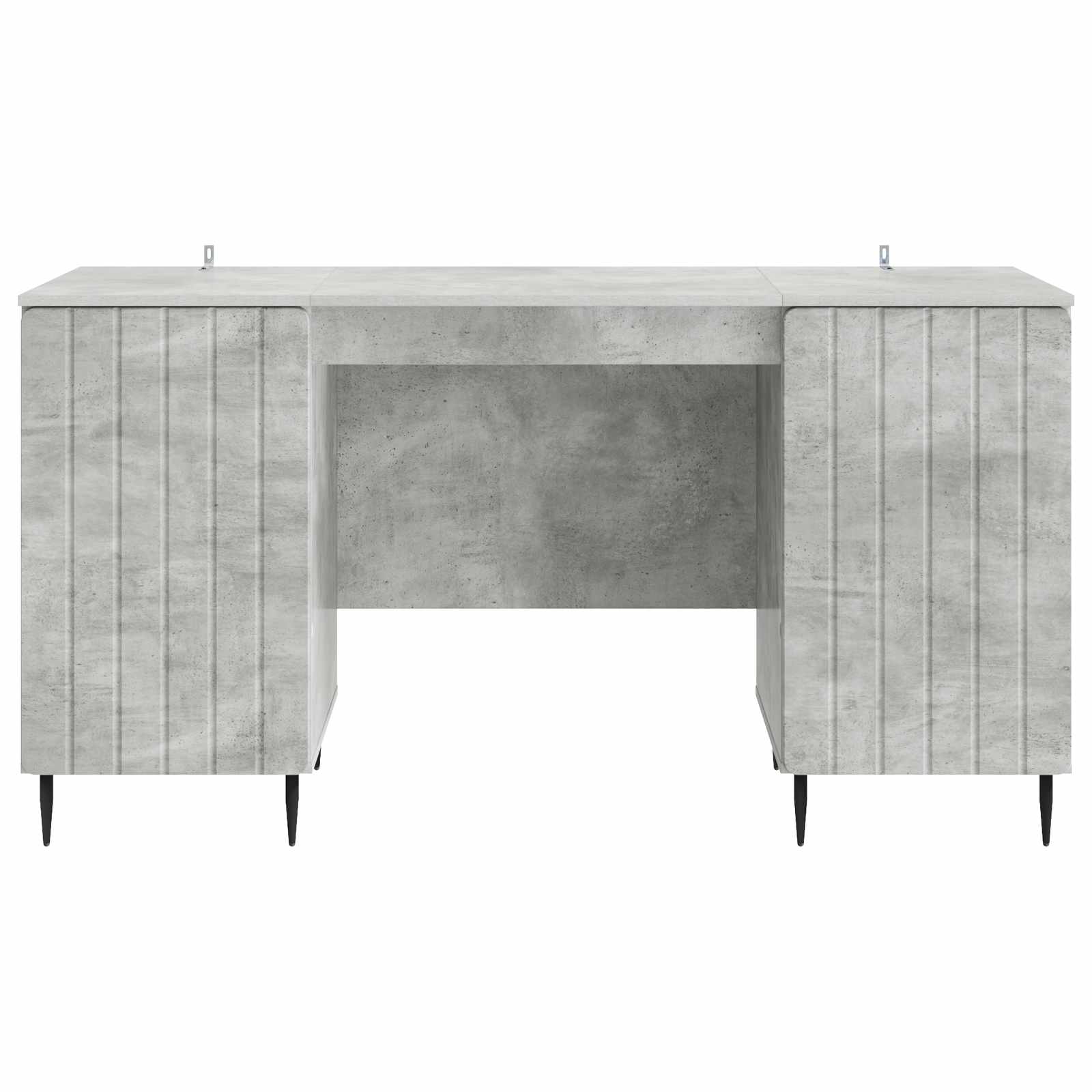 Stalas Betono pilka 142,5 x 50 x 75 cm Apdirbta mediena