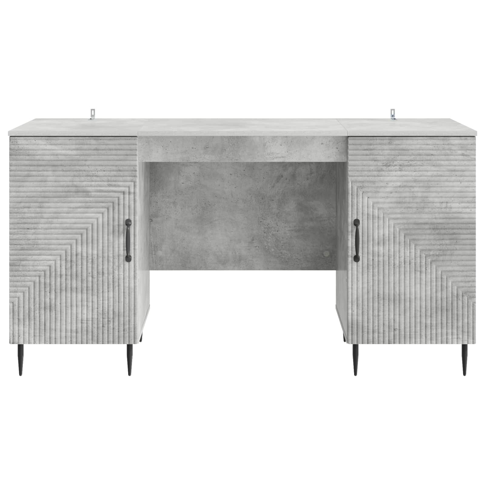 Stalas Betono pilka 142,5 x 50 x 75 cm Apdirbta mediena