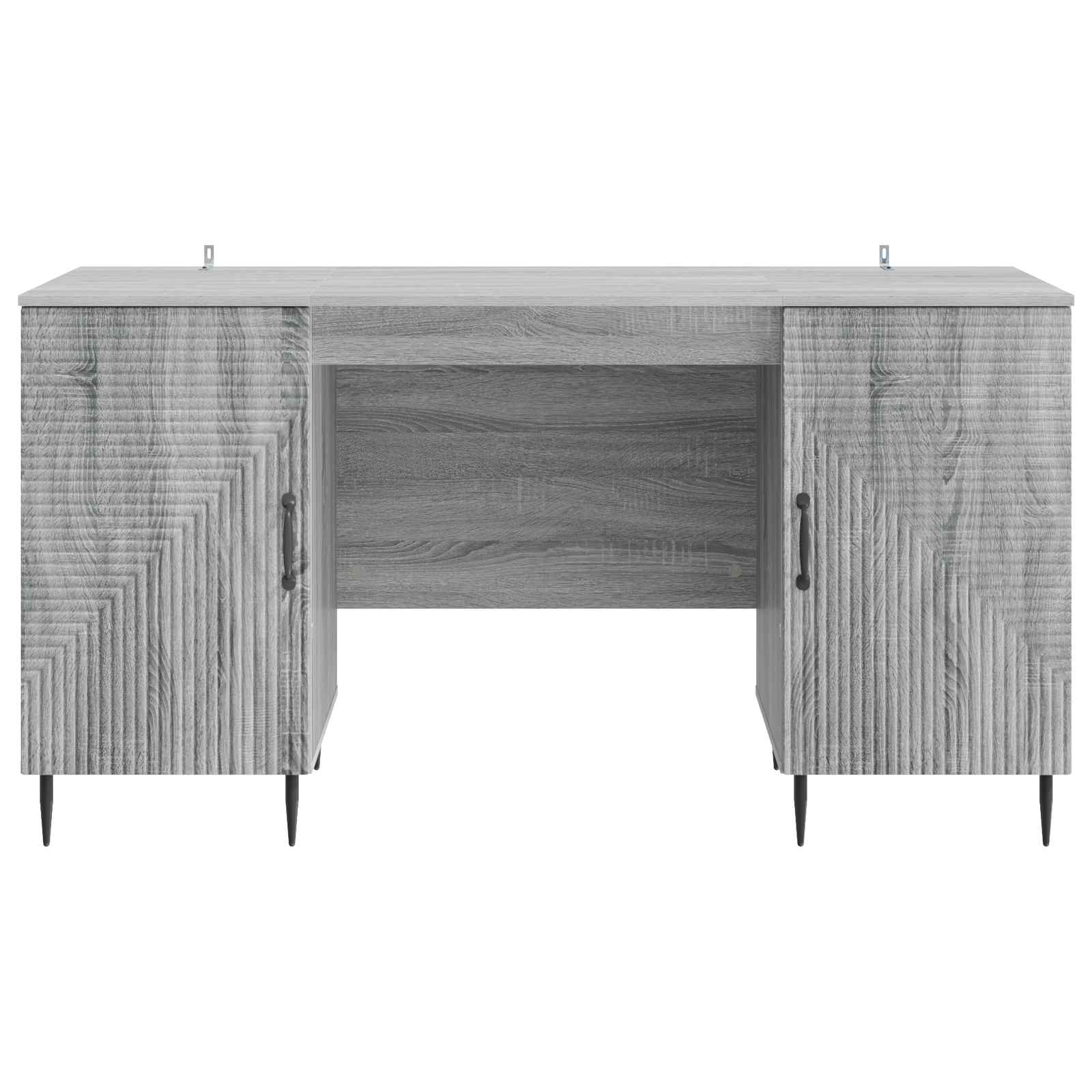 Stalas Pilka sonoma ąžuolo 142,5 x 50 x 75 cm Apdirbta mediena