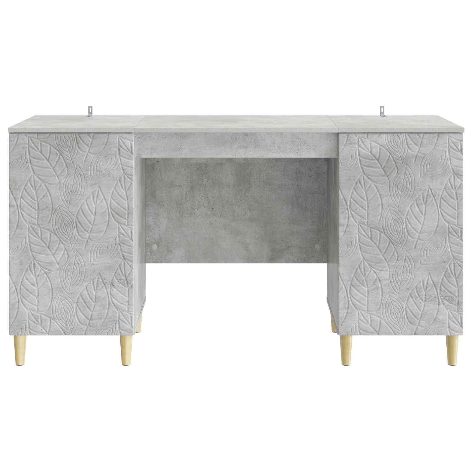 Stalas Betono pilka Apdirbta mediena 142,5 x 50 x 75 cm