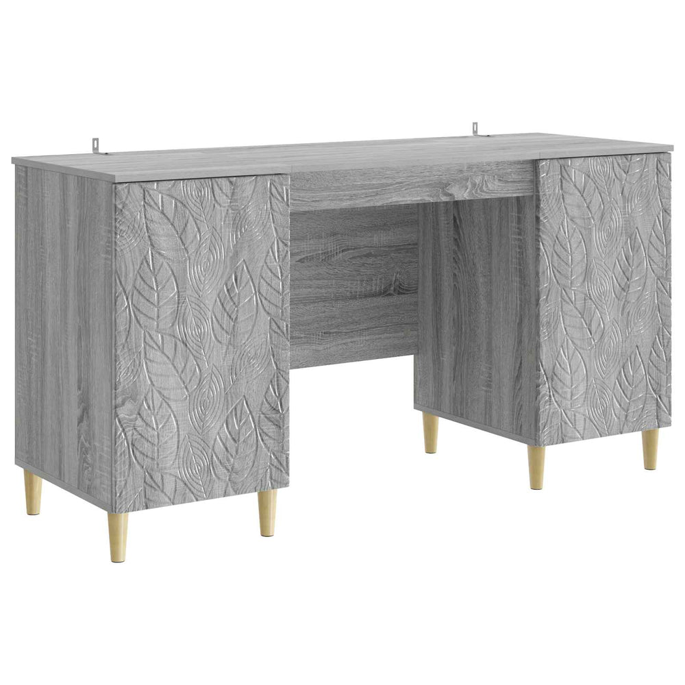 Stalas Pilka Sonoma Apdirbta mediena 142,5 x 50 x 75 cm