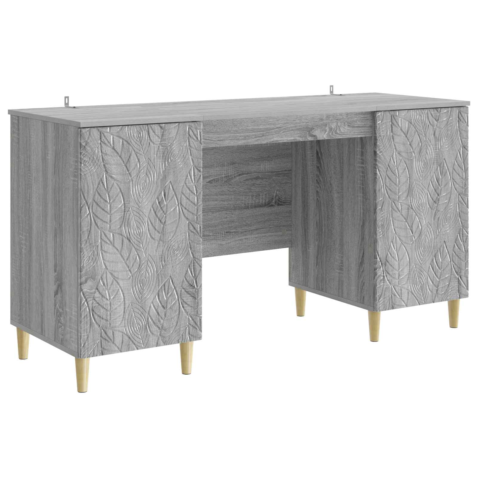 Stalas Pilka Sonoma Apdirbta mediena 142,5 x 50 x 75 cm