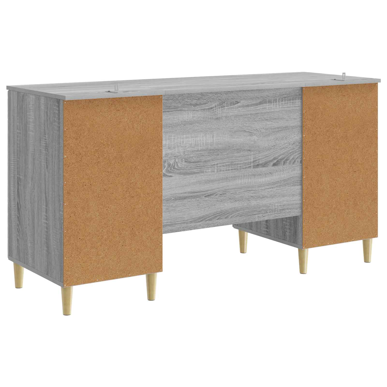 Stalas Pilka Sonoma Apdirbta mediena 142,5 x 50 x 75 cm