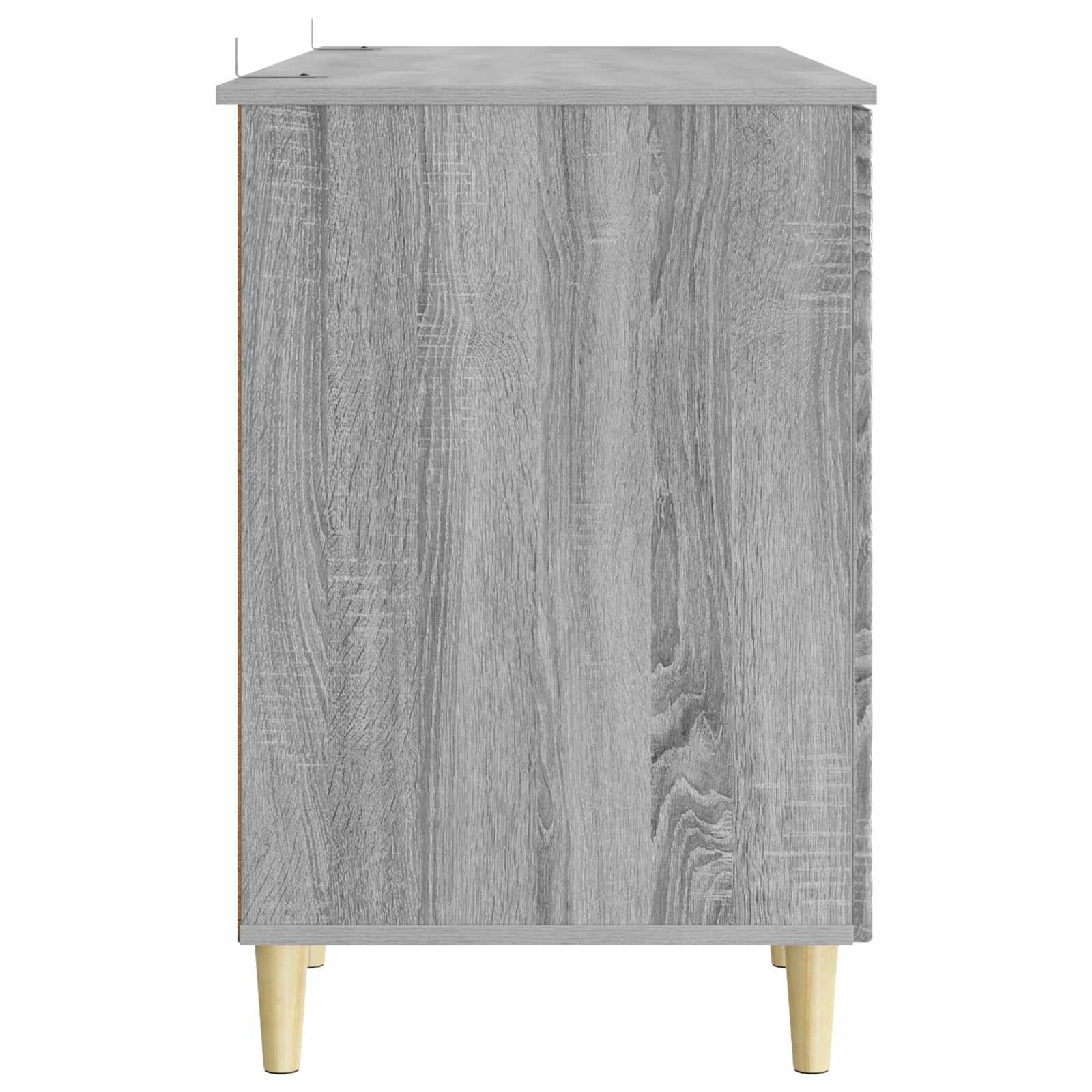 Stalas Pilka Sonoma Apdirbta mediena 142,5 x 50 x 75 cm