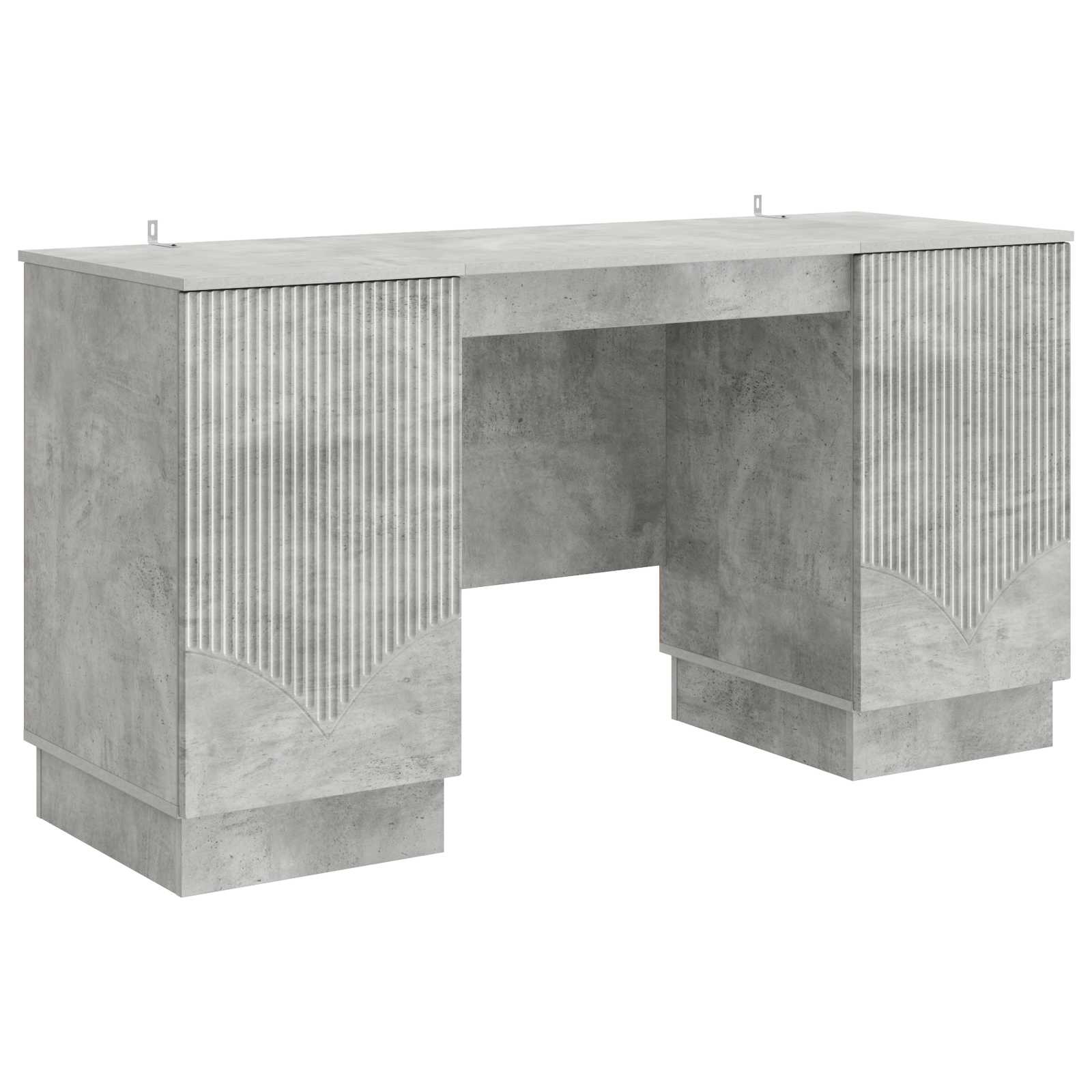 Stalas Betono pilka 142,5 x 50 x 75 cm Apdirbta mediena