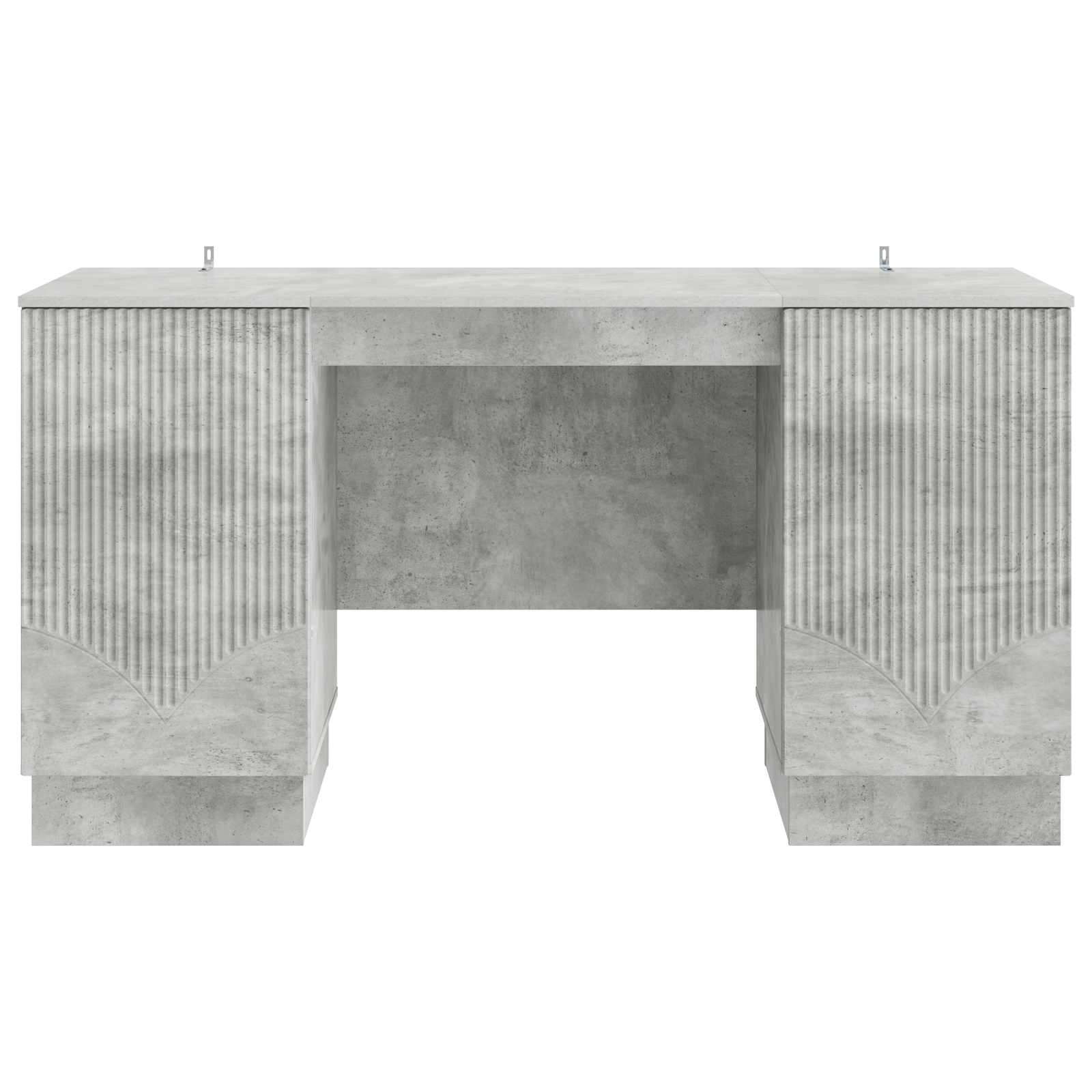 Stalas Betono pilka 142,5 x 50 x 75 cm Apdirbta mediena