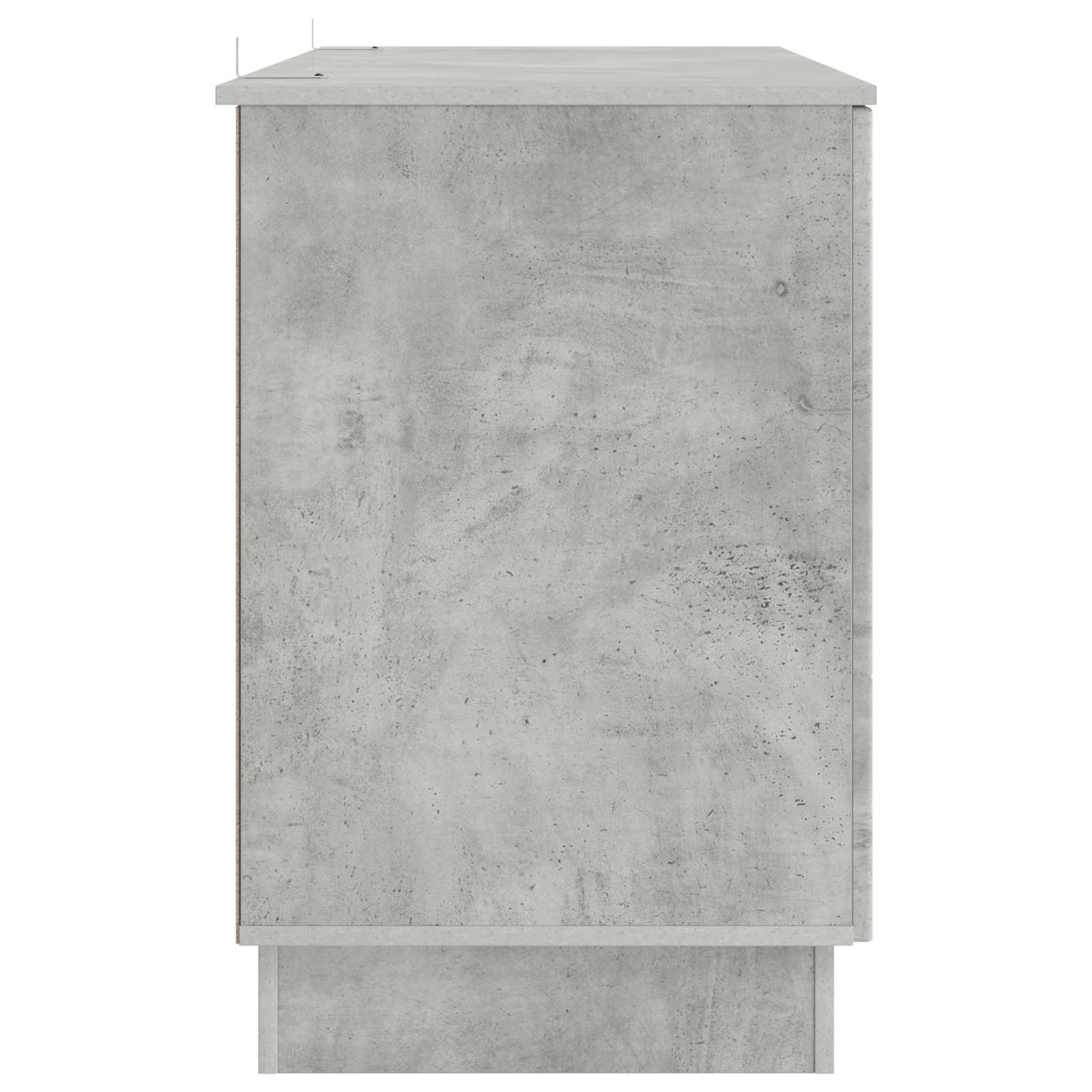Stalas Betono pilka 142,5 x 50 x 75 cm Apdirbta mediena