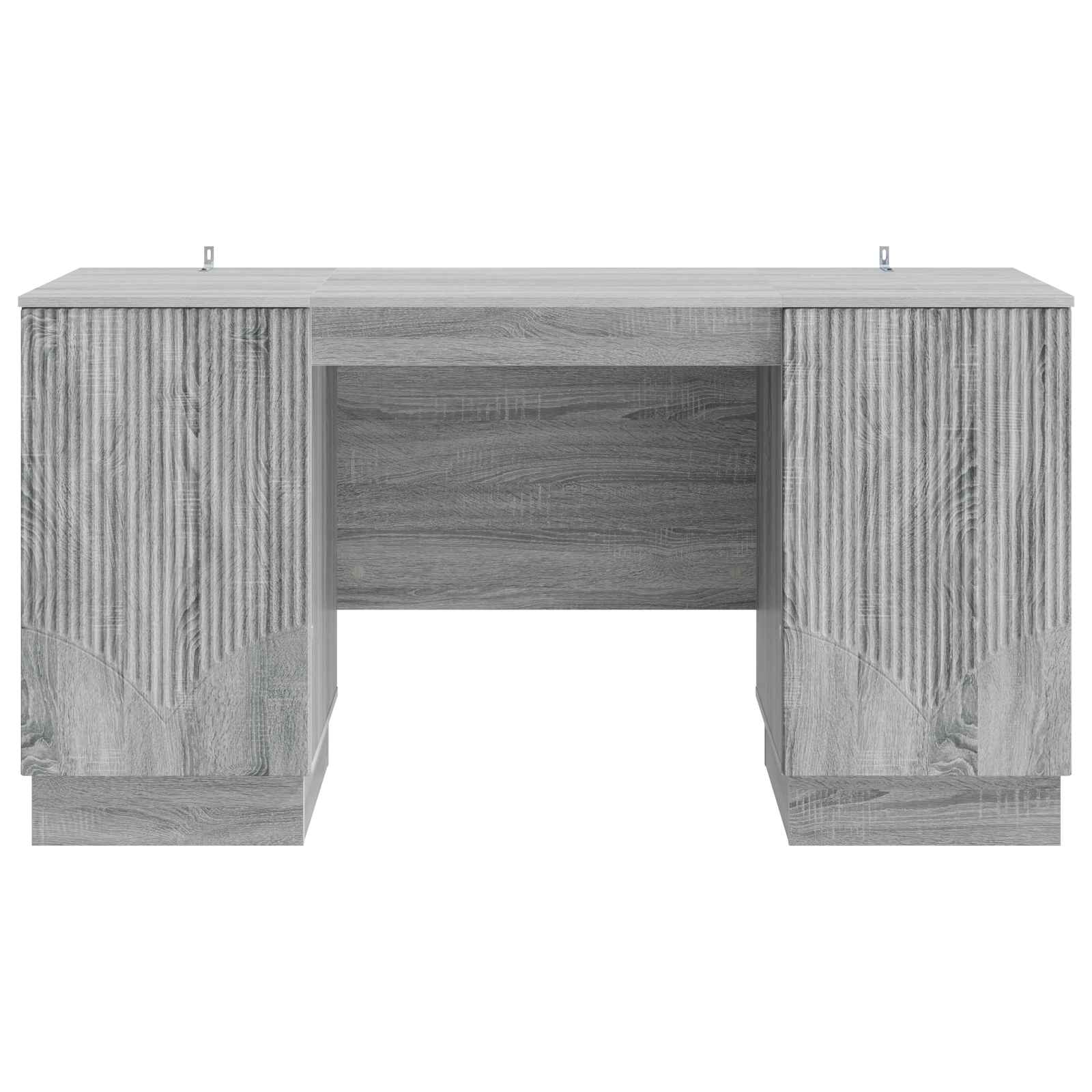 Stalas Pilka sonoma ąžuolo 142,5 x 50 x 75 cm Apdirbta mediena
