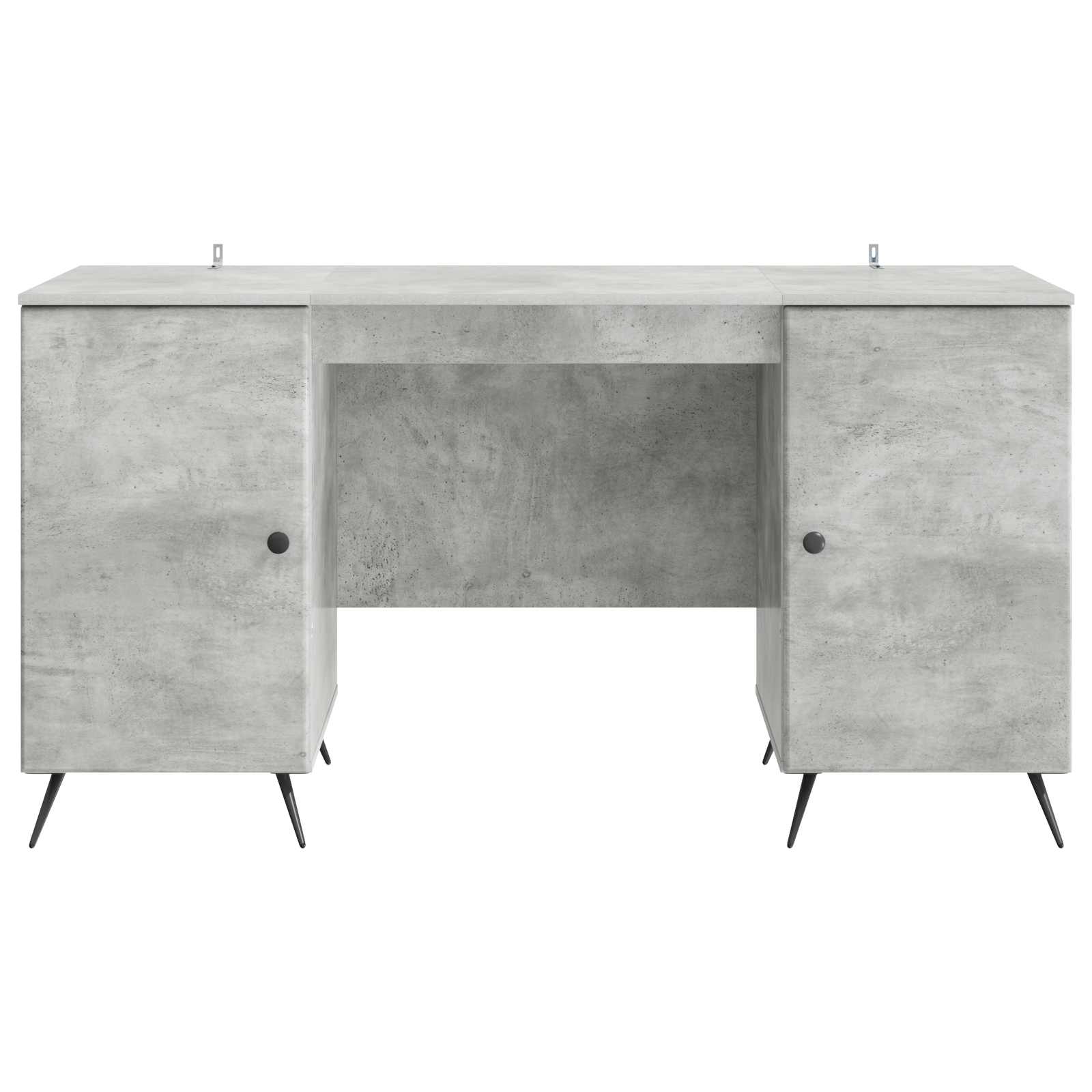 Stalas Betono pilka 142,5 x 50 x 75 cm Apdirbta mediena
