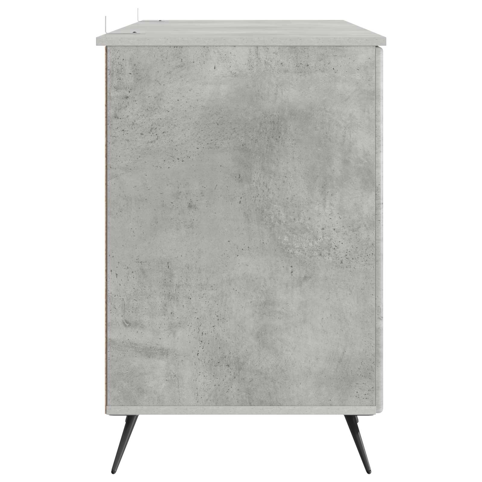 Stalas Betono pilka 142,5 x 50 x 75 cm Apdirbta mediena