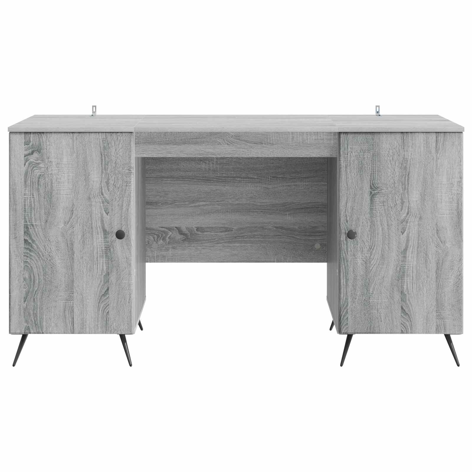 Stalas Pilka sonoma ąžuolo 142,5 x 50 x 75 cm Apdirbta mediena