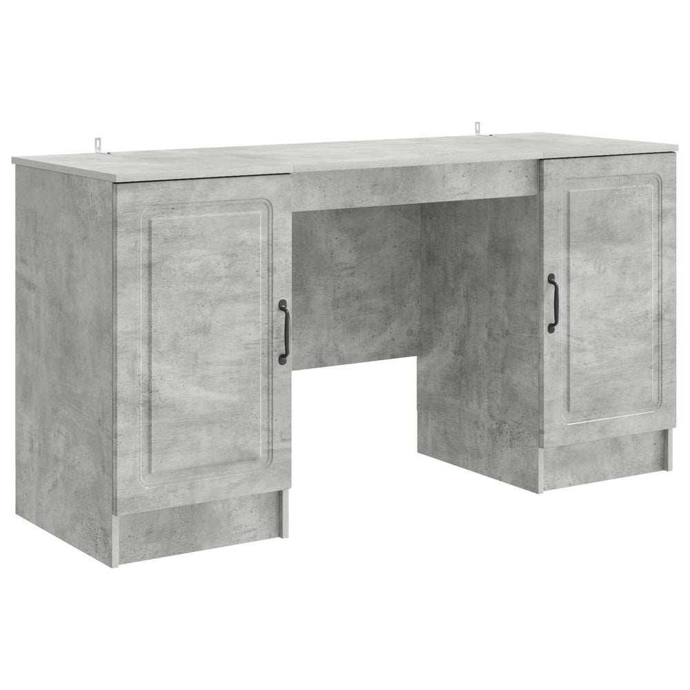 Stalas Betono pilka 142,5 x 50 x 75 cm Apdirbta mediena