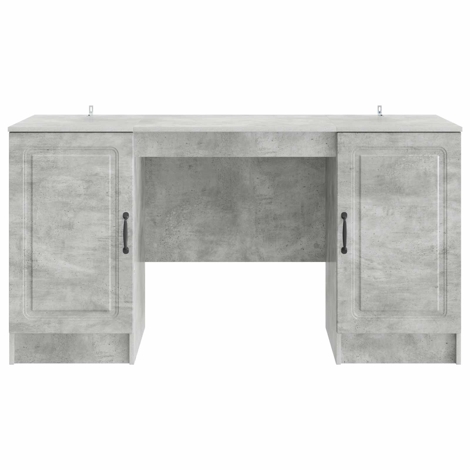 Stalas Betono pilka 142,5 x 50 x 75 cm Apdirbta mediena
