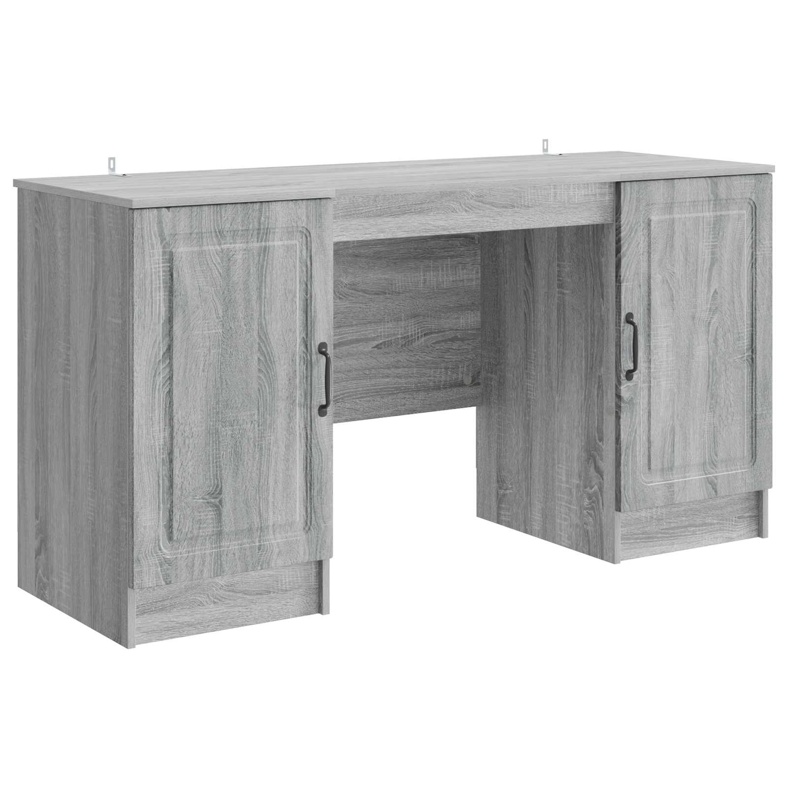 Stalas Pilka sonoma ąžuolo 142,5 x 50 x 75 cm Apdirbta mediena