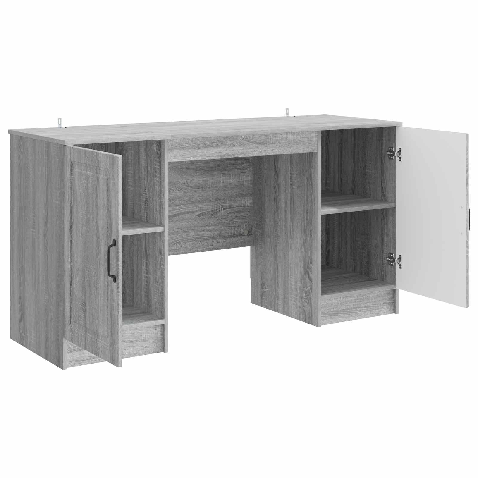 Stalas Pilka sonoma ąžuolo 142,5 x 50 x 75 cm Apdirbta mediena
