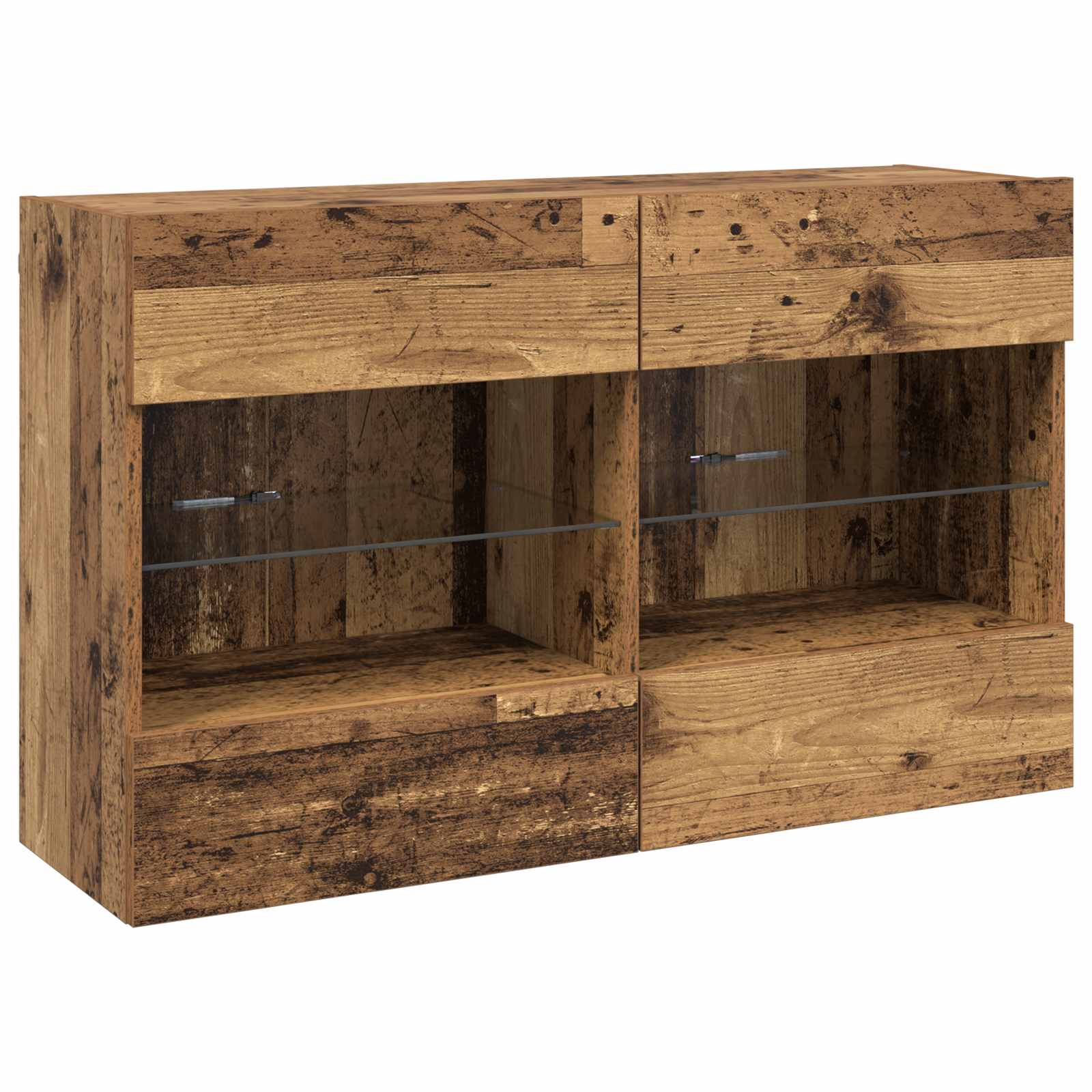 TV sieninė spintelė Senovinis medis 98,5 x 30 x 60,5 cm