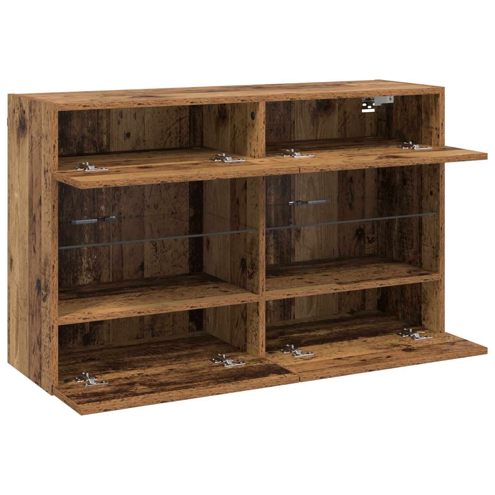 TV sieninė spintelė Senovinis medis 98,5 x 30 x 60,5 cm