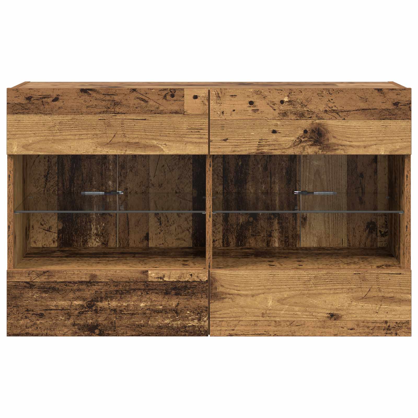TV sieninė spintelė Senovinis medis 98,5 x 30 x 60,5 cm