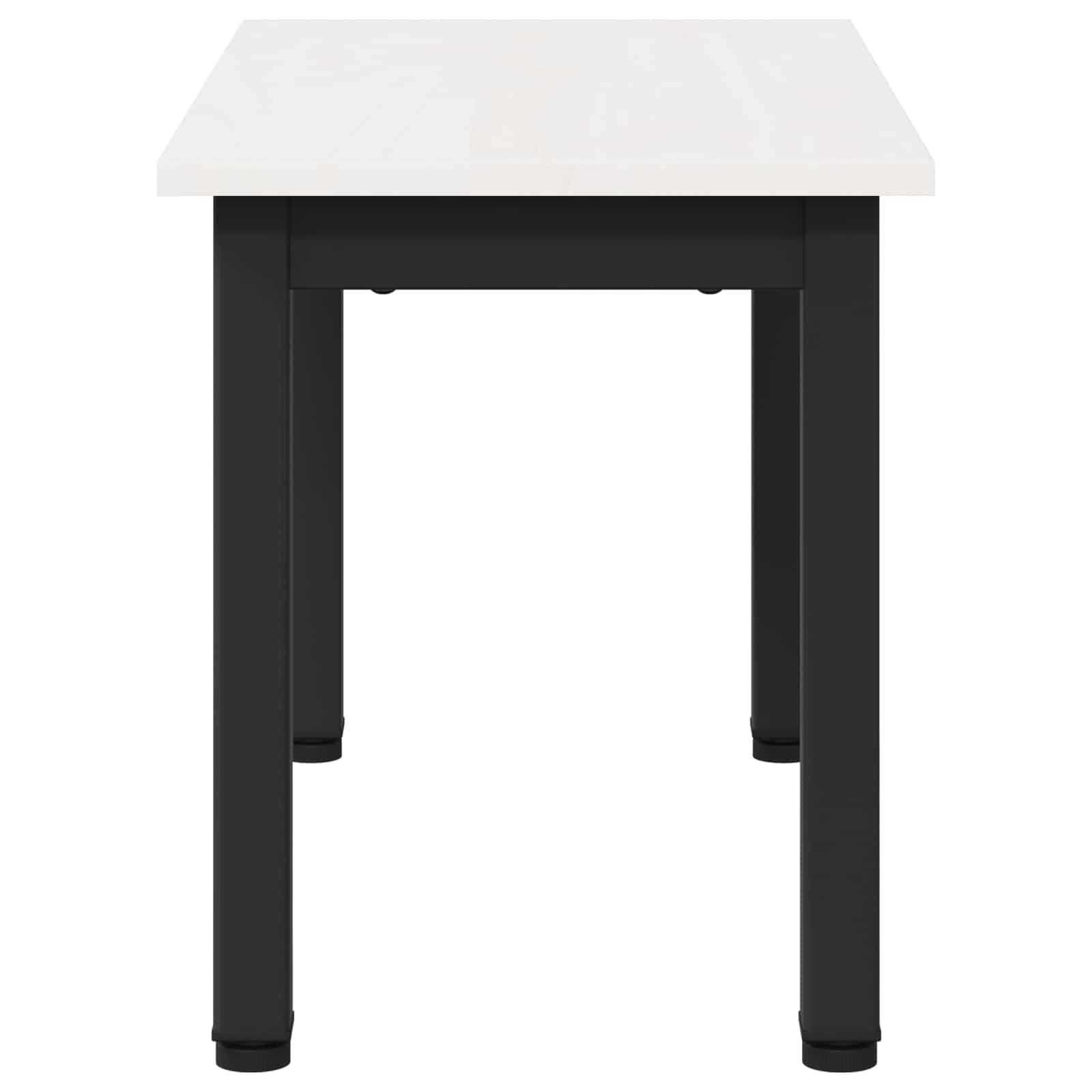 Kavos staliukas Balta 60 x 30 x 36 cm Kietos pušies mediena