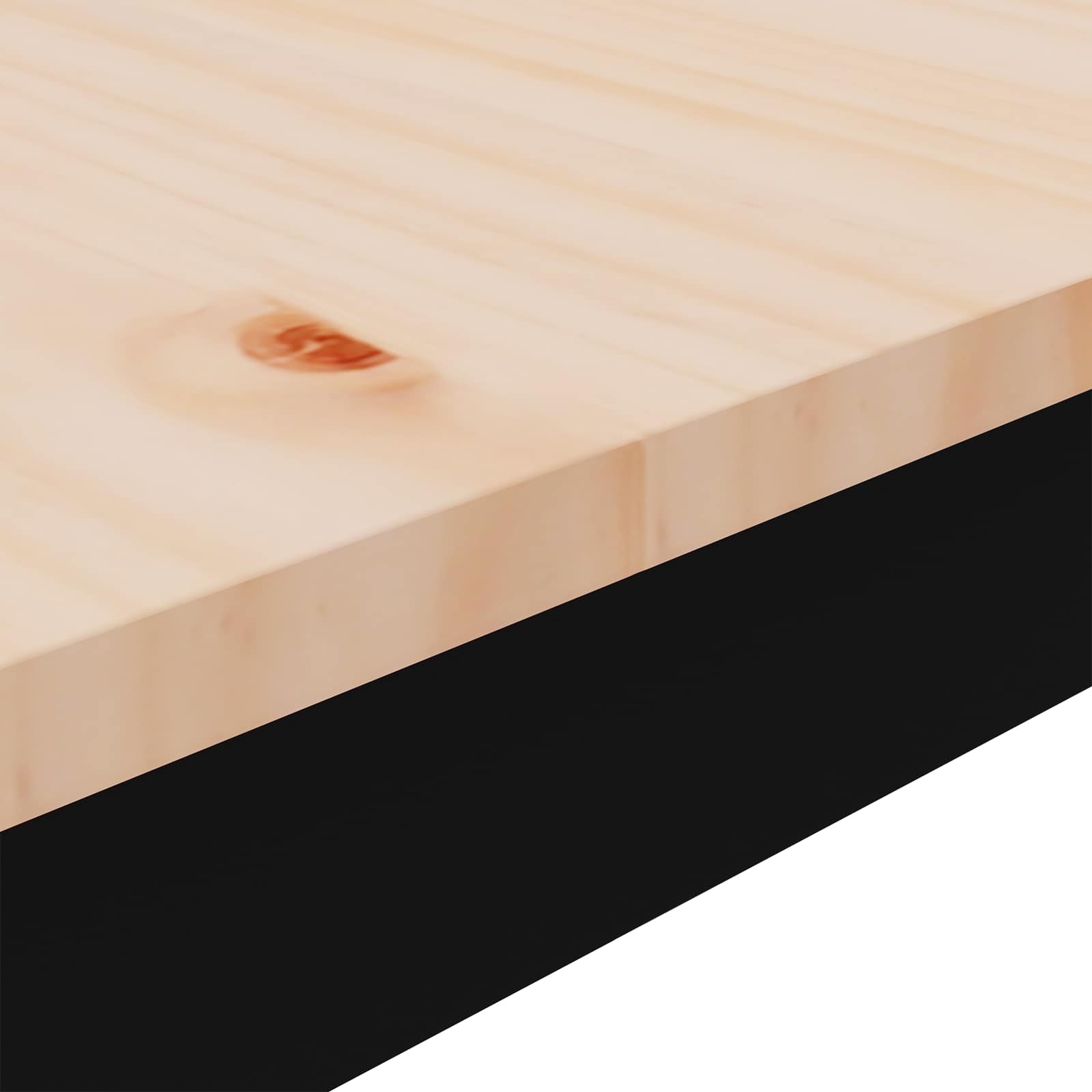Coffee table Natural 60 x 50 x 36 cm Solid pine wood